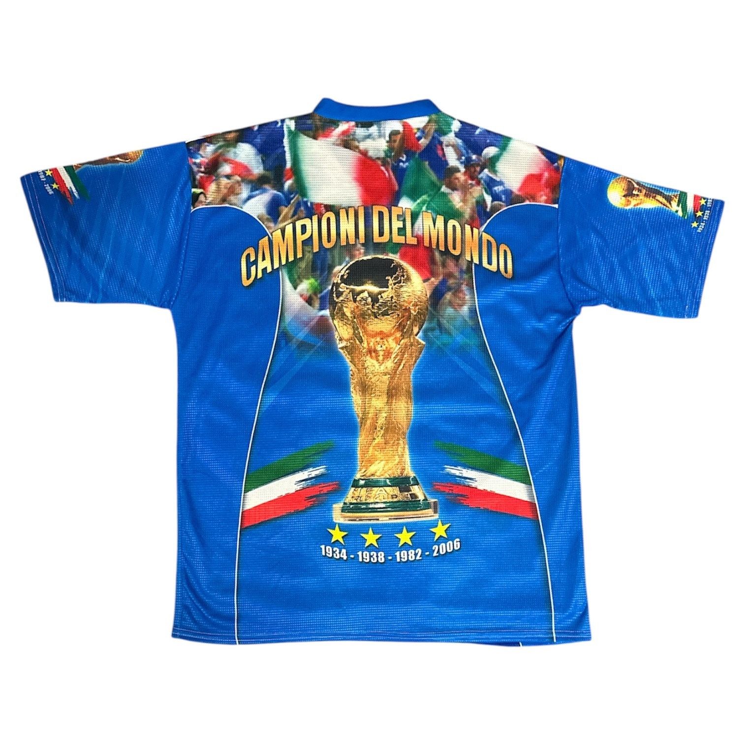Vintage Vintage 2006 Italy World Cup Champions AOP Soccer Jersey Size US XL / EU 56 / 4 - 2 Thumbnail