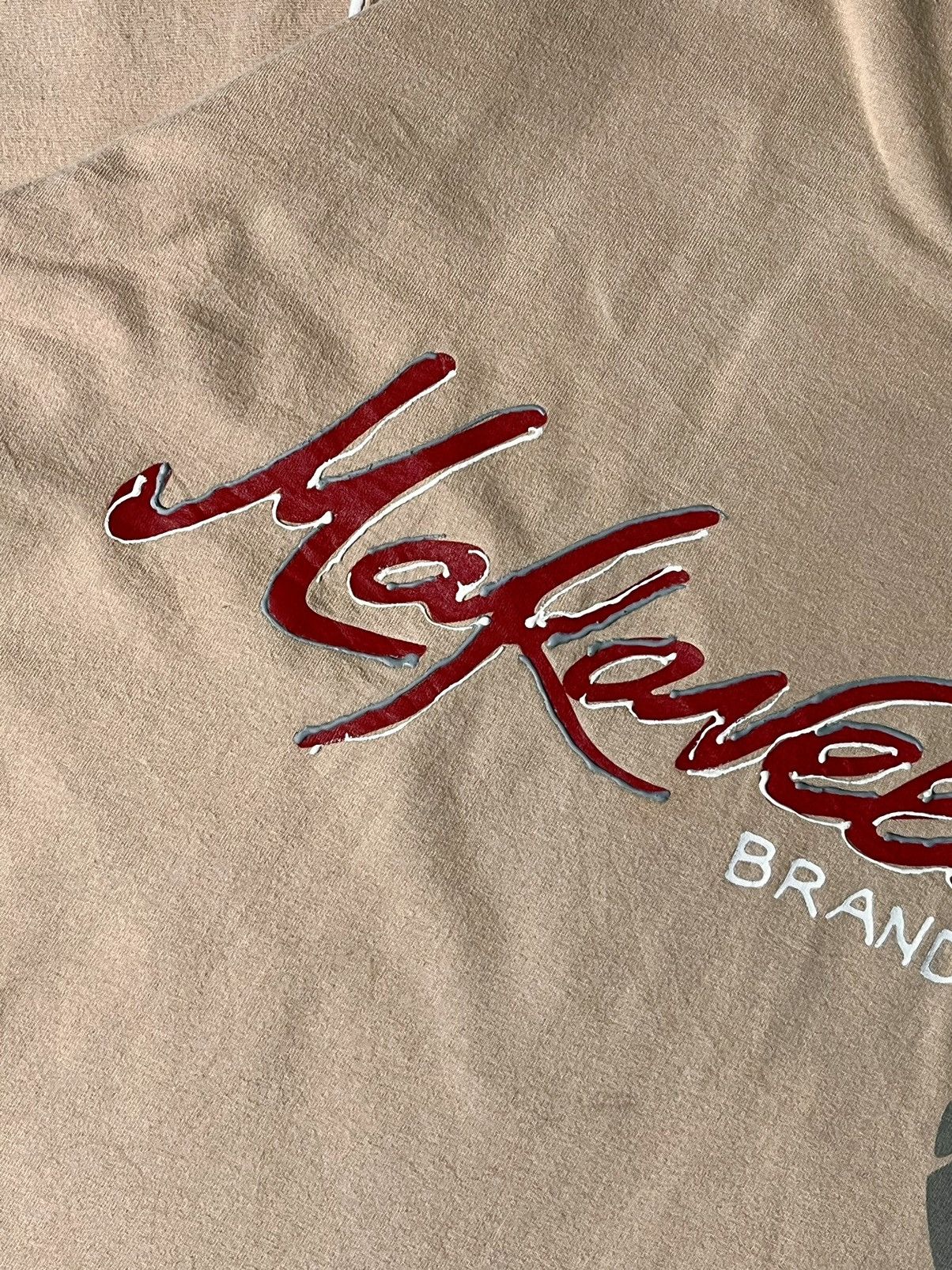 Makaveli × Vintage Y2K HIPHOP T SHIRT MAKAVELI BRANDED BY 2PAC SHAKUR KARL KANI Size US XL / EU 56 / 4 - 4 Thumbnail