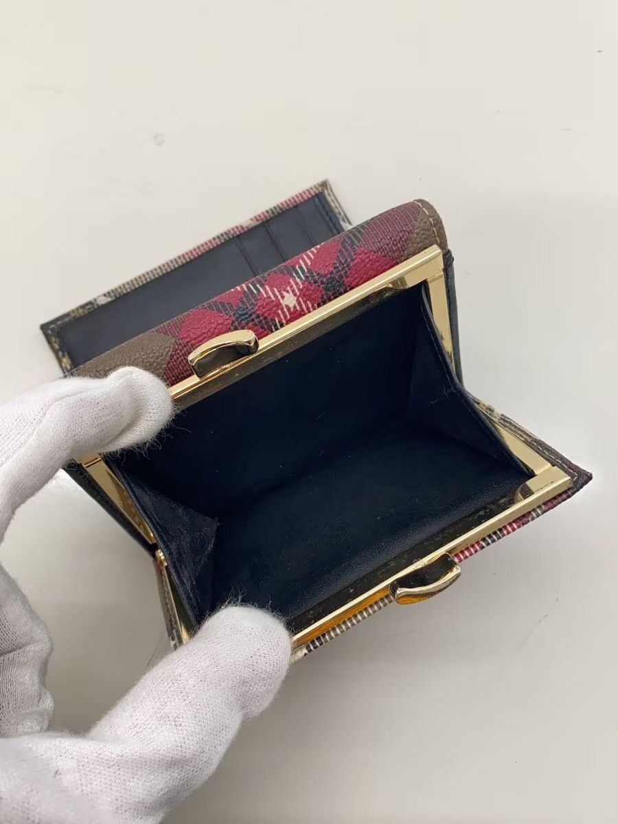 Vivienne Westwood Plaid Orb Leather Wallet Size ONE SIZE - 9 Thumbnail