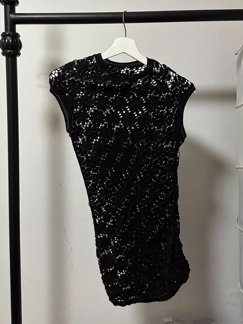 Jil Sander Jil Sander size 32 Hollow out asymmetrical sleeveless top Size 4XL / US 24-26 - 2 Thumbnail