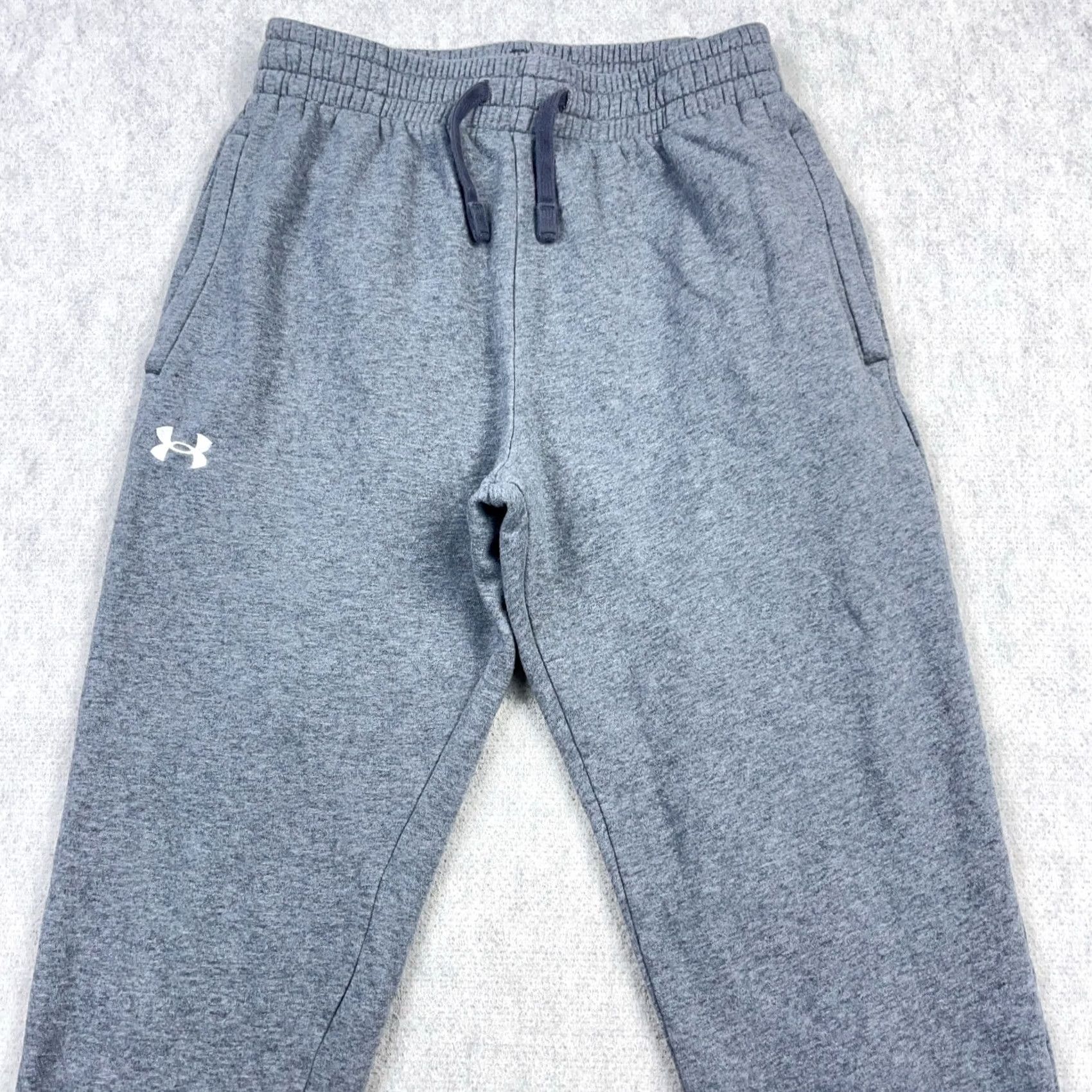 Under Armour Under Armour Sweatpants Men M Gray Joggers Tapered Leg Run Gym Heather Airways? Size US 31 - 5 Thumbnail