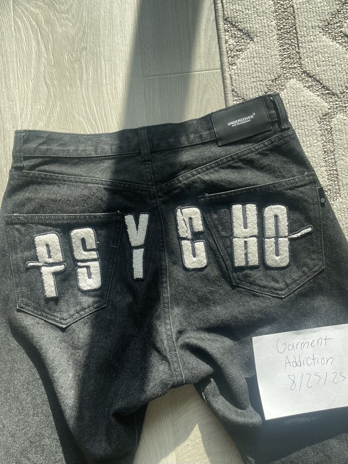 Undercover Undercover Psycho Motiff Denim Jeans Size US 30 / EU 46 - 3 Thumbnail
