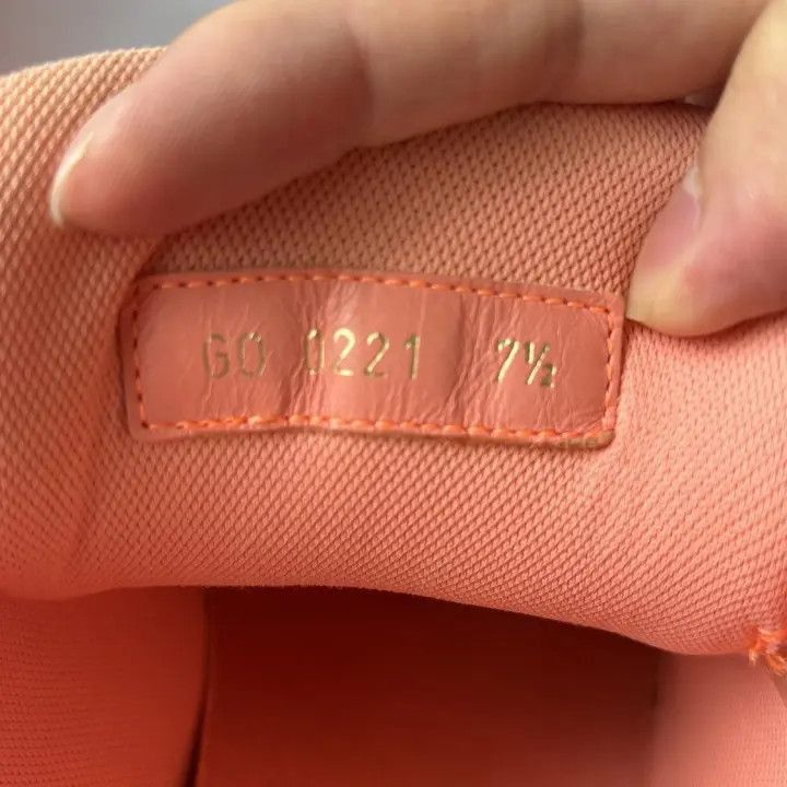 Louis Vuitton Virgil Abloh x Louis Vuitton Orange Trainer Sneakers -2508 Size US 8 / EU 41 - 5 Thumbnail