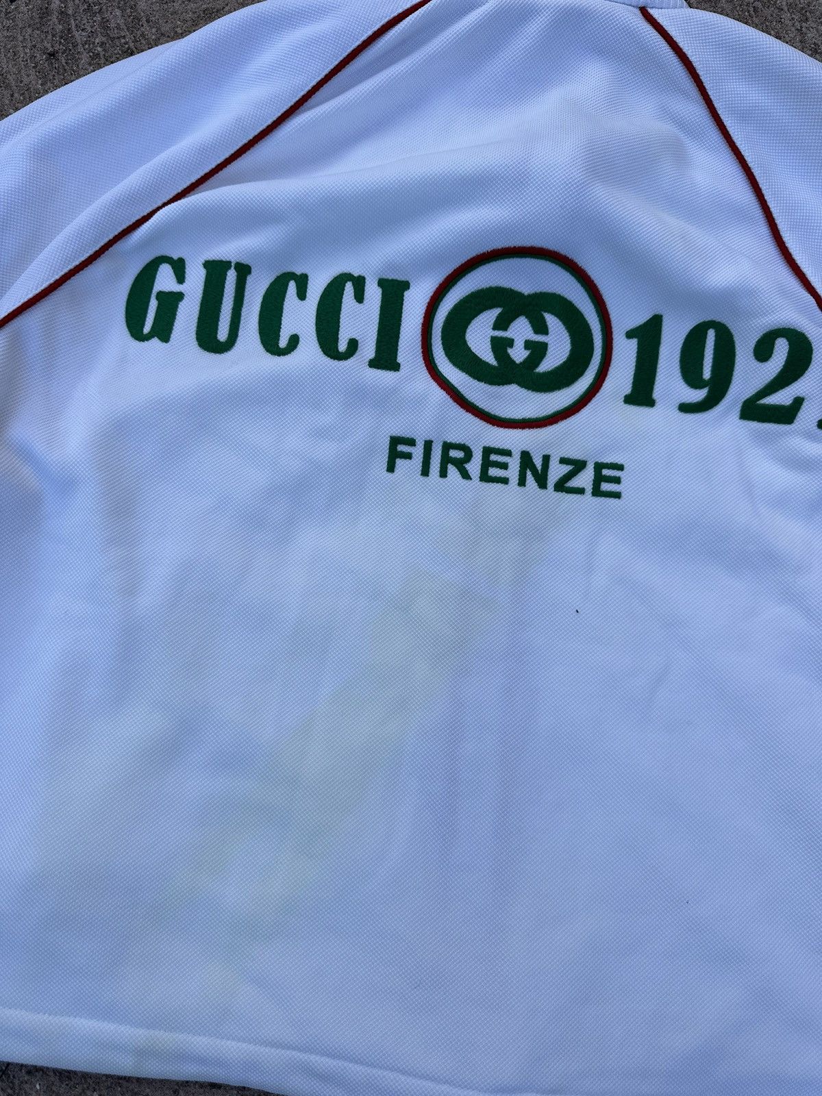 Gucci Gucci Zip Jacket Firenze 1925 White Size US S / EU 44-46 / 1 - 13 Thumbnail
