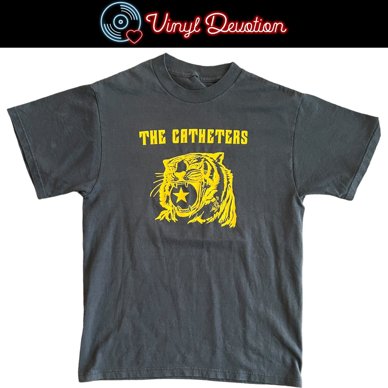 Band Tees The Catheters Band Tiger Vintage T-Shirt Size M Size US M / EU 48-50 / 2 - 1 Thumbnail