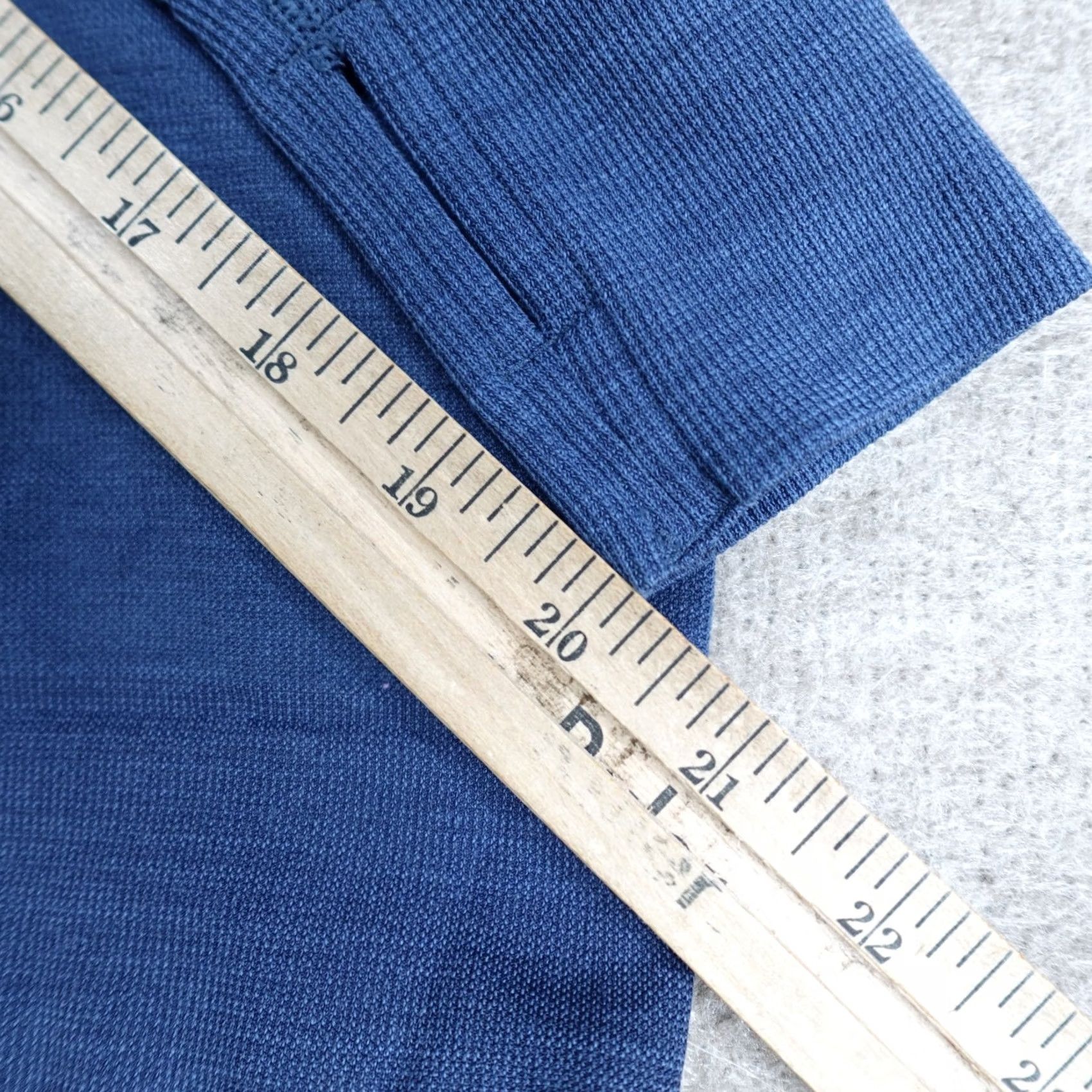 Lululemon Lululemon Slim Fit Sweatshirt Hoodie L Blue Thermal Raglan Men's Regular Large Winter Performance Running & Jogging Size US L / EU 52-54 / 3 - 7 Thumbnail
