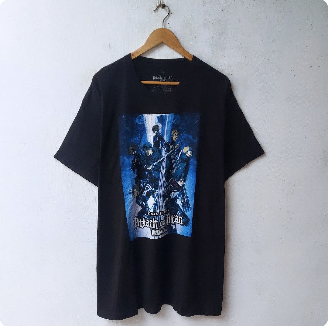 Japanese Brand ATTACK ON TITAN Final Season Tshirt Size US XXL / EU 58 / 5 - 1 Thumbnail