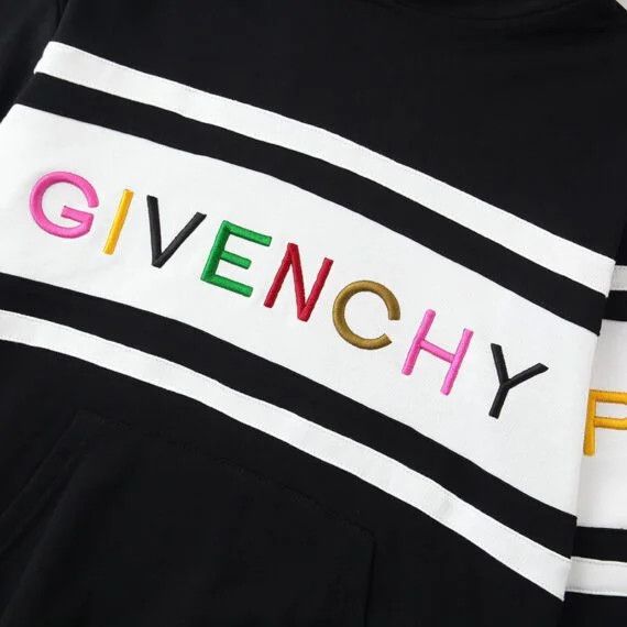 Givenchy o1srvl11e0225 Hoodie in Black/White Size M / US 6-8 / IT 42-44 - 5 Thumbnail