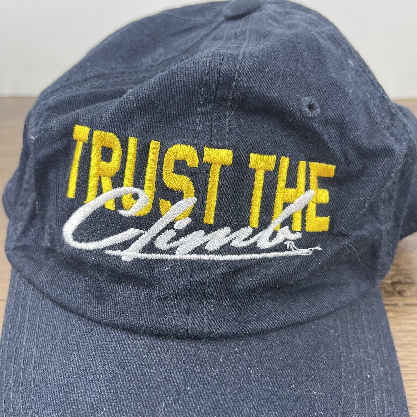 Other Wets Virginia Hat Trust the Climb Hat Blue Adjustable Hat Bl Size ONE SIZE - 8 Thumbnail