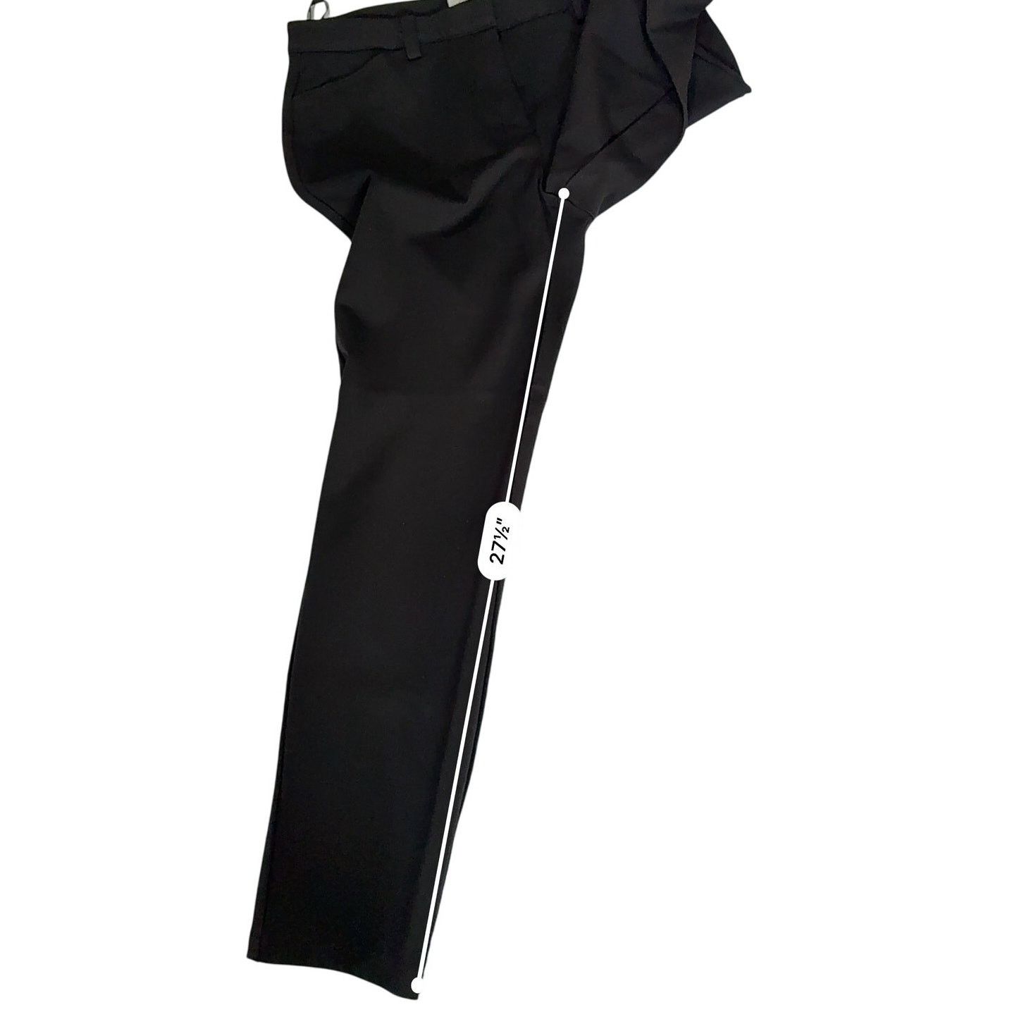 Calvin Klein Calvin Klein Ponte Skinny Jeans 10 Black Modern Stretch Knit Size 32" / US 10 / IT 46 - 7 Thumbnail