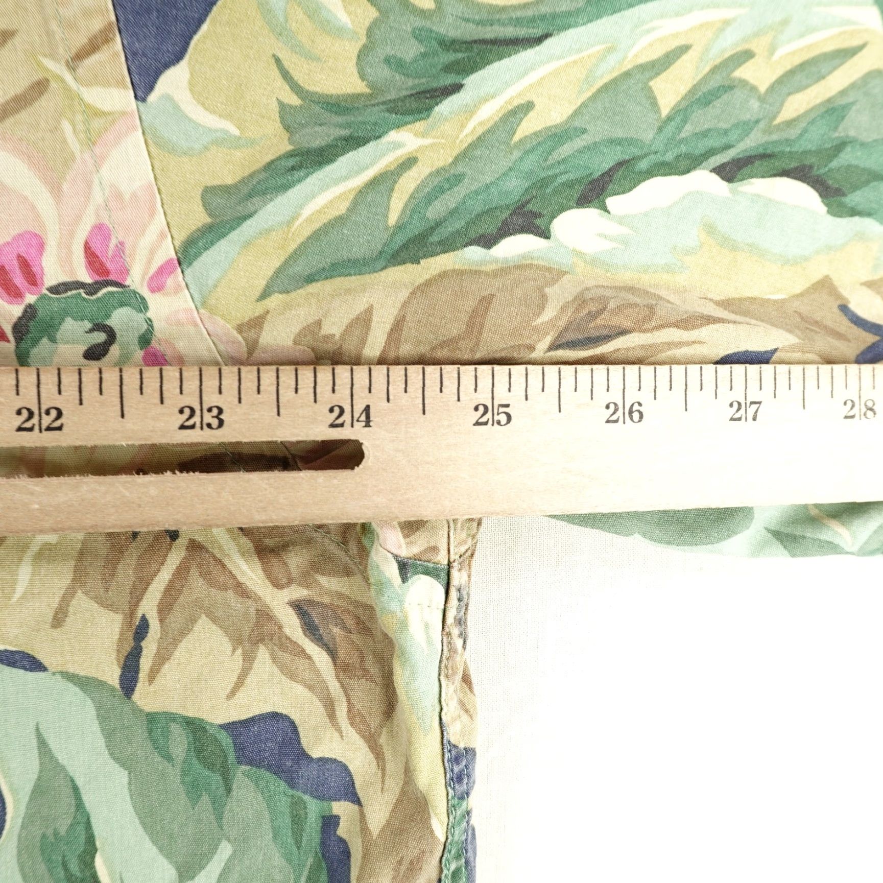 J.Crew Vintage J Crew Shirt Mens Medium Green Brown Oarsman Hawaiian Button Up Aloha ^ Size US M / EU 48-50 / 2 - 7 Thumbnail