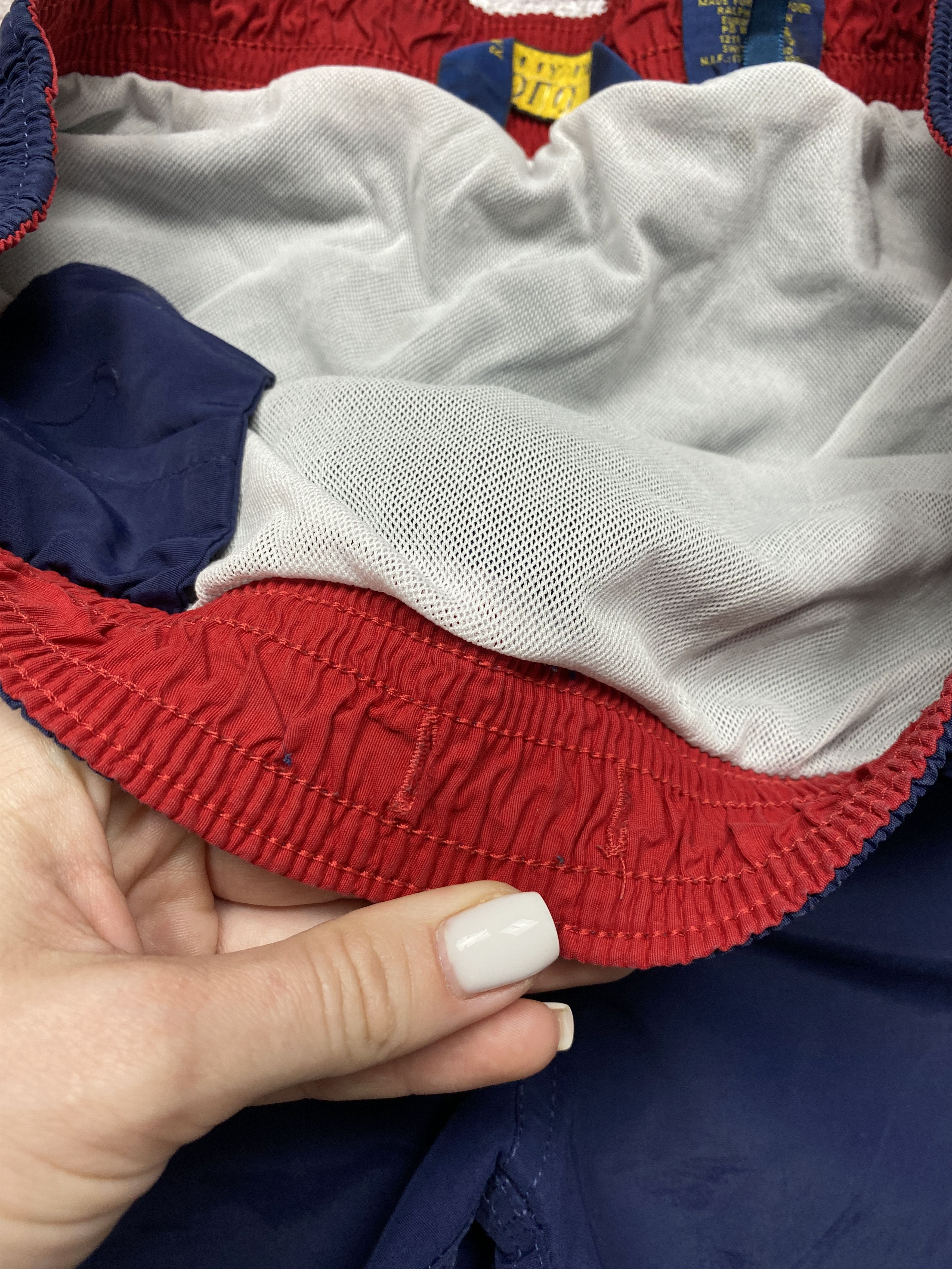 Polo Ralph Lauren × Vintage Polo Ralph Lauren Vintage Mens Nylon Shorts Size US 32 / EU 48 - 9 Thumbnail