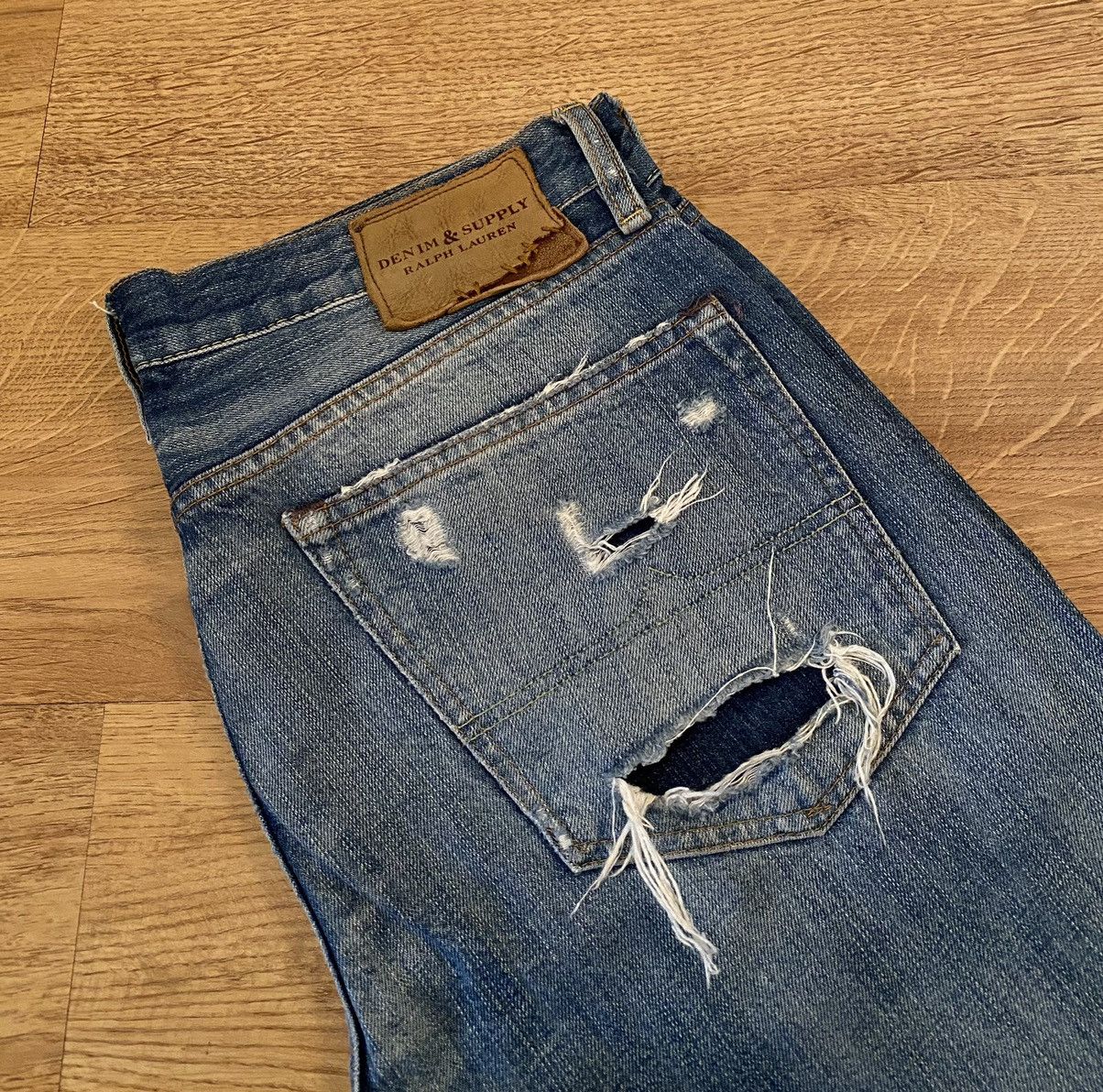 Denim & Supply Ralph Lauren Denim & Supply Ralph Lauren Distressed Denim x Vintage Rare Size US 32 / EU 48 - 1 Thumbnail