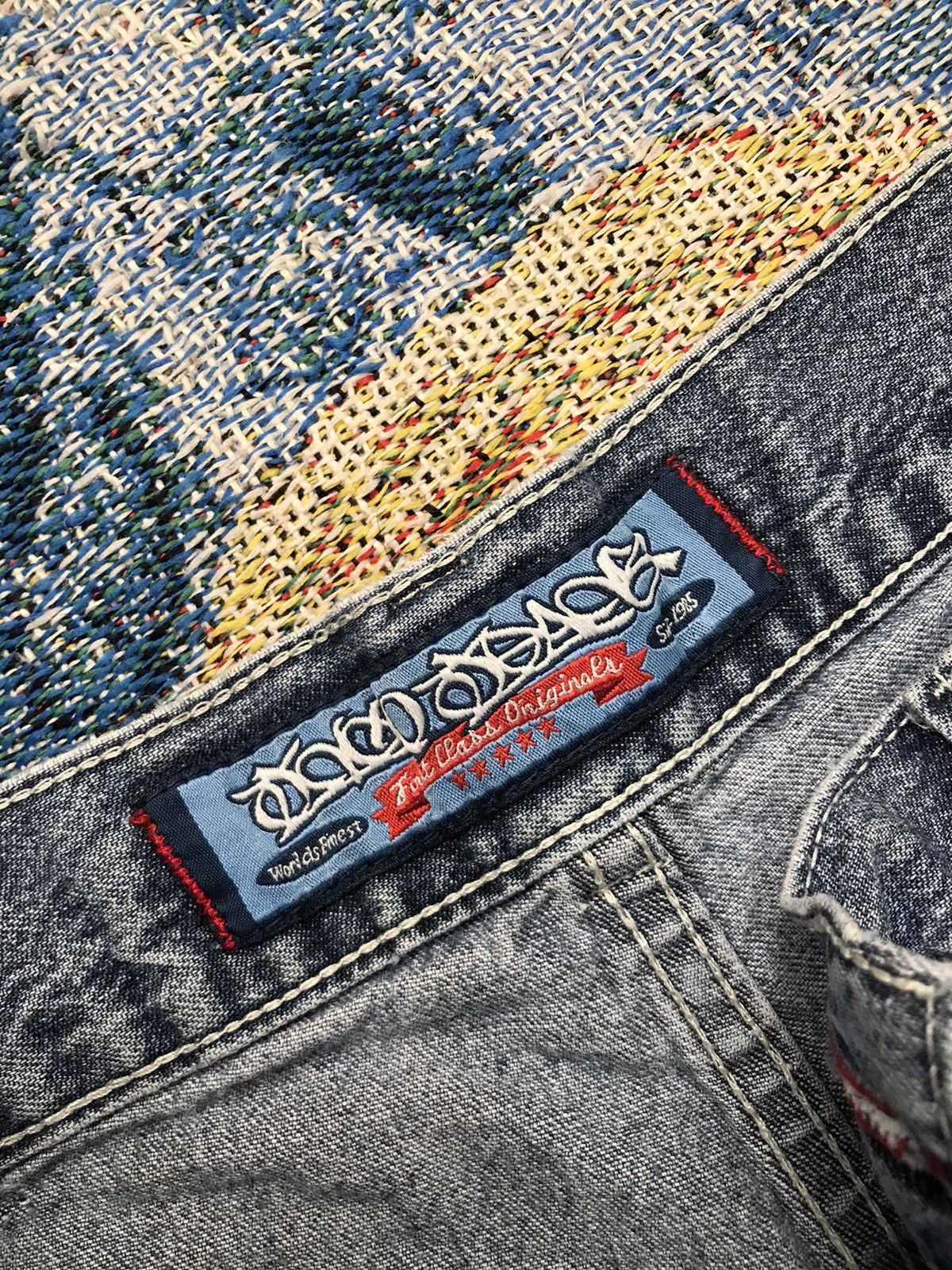 JNCO Vintage Jnco big pocket graffiti jort Size US 38 / EU 54 - 8 Thumbnail