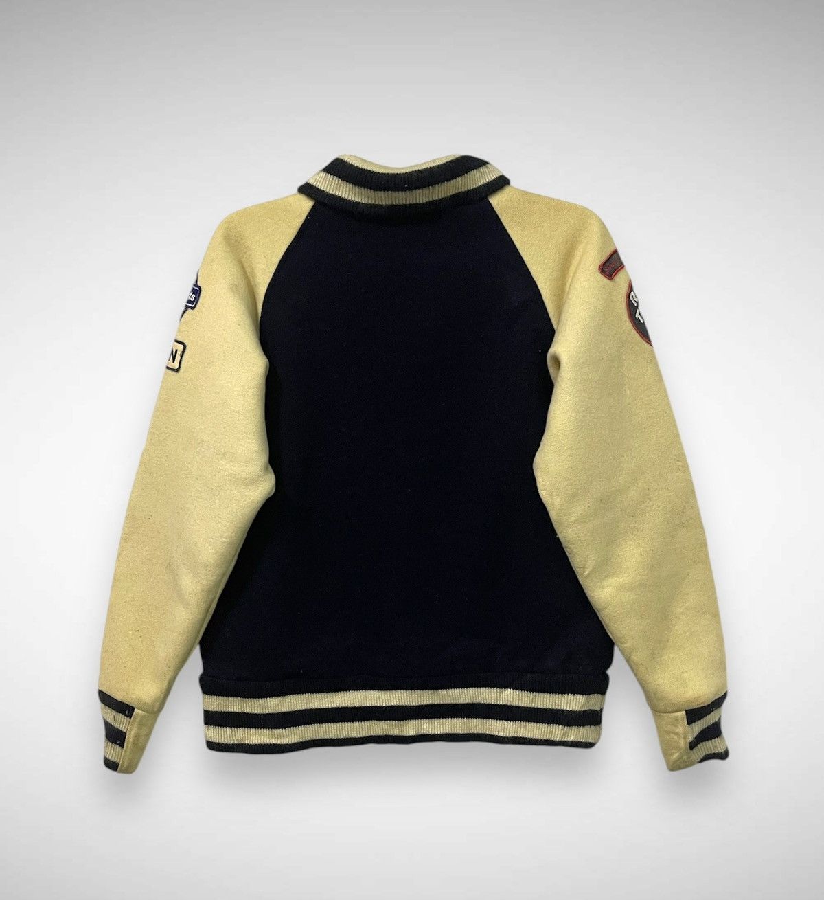 Vintage Vintage 76 Lubricant Wool Varsity Jacket Size US S / EU 44-46 / 1 - 3 Thumbnail