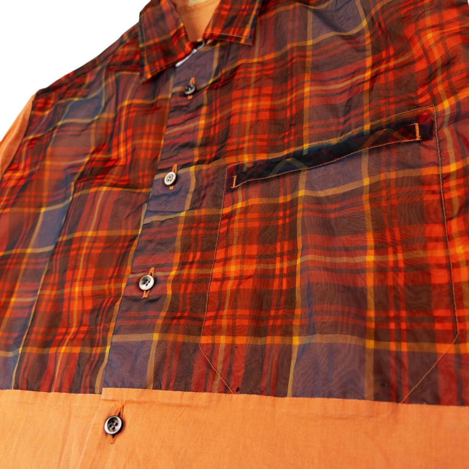 Issey Miyake Vintage Issey Miyake MEN Layered Button Up Shirt Size M Size US M / EU 48-50 / 2 - 4 Thumbnail