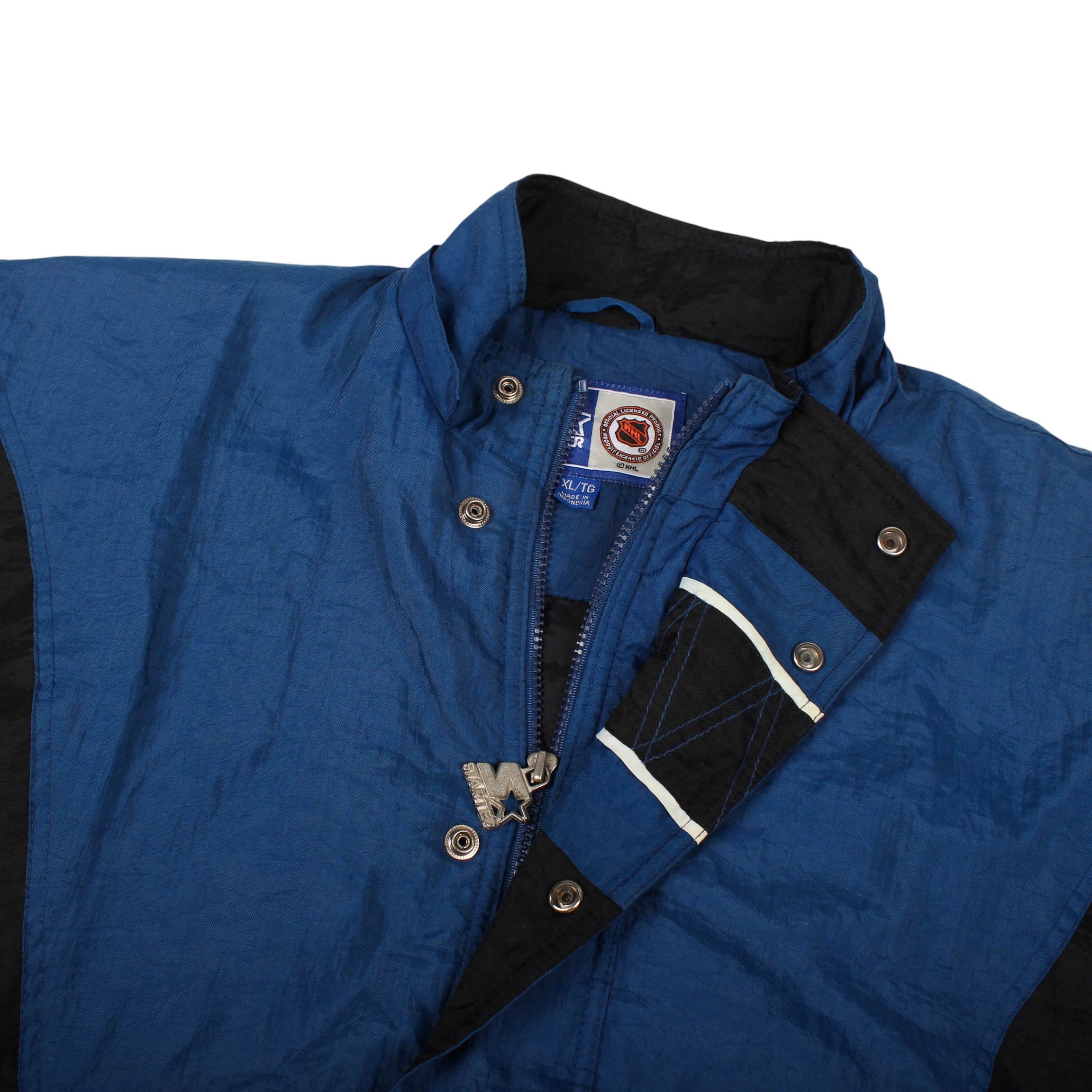 Starter Toronto Maple Leafs Jacket Starter 90s NHL Pullover Size US XL / EU 56 / 4 - 11 Thumbnail