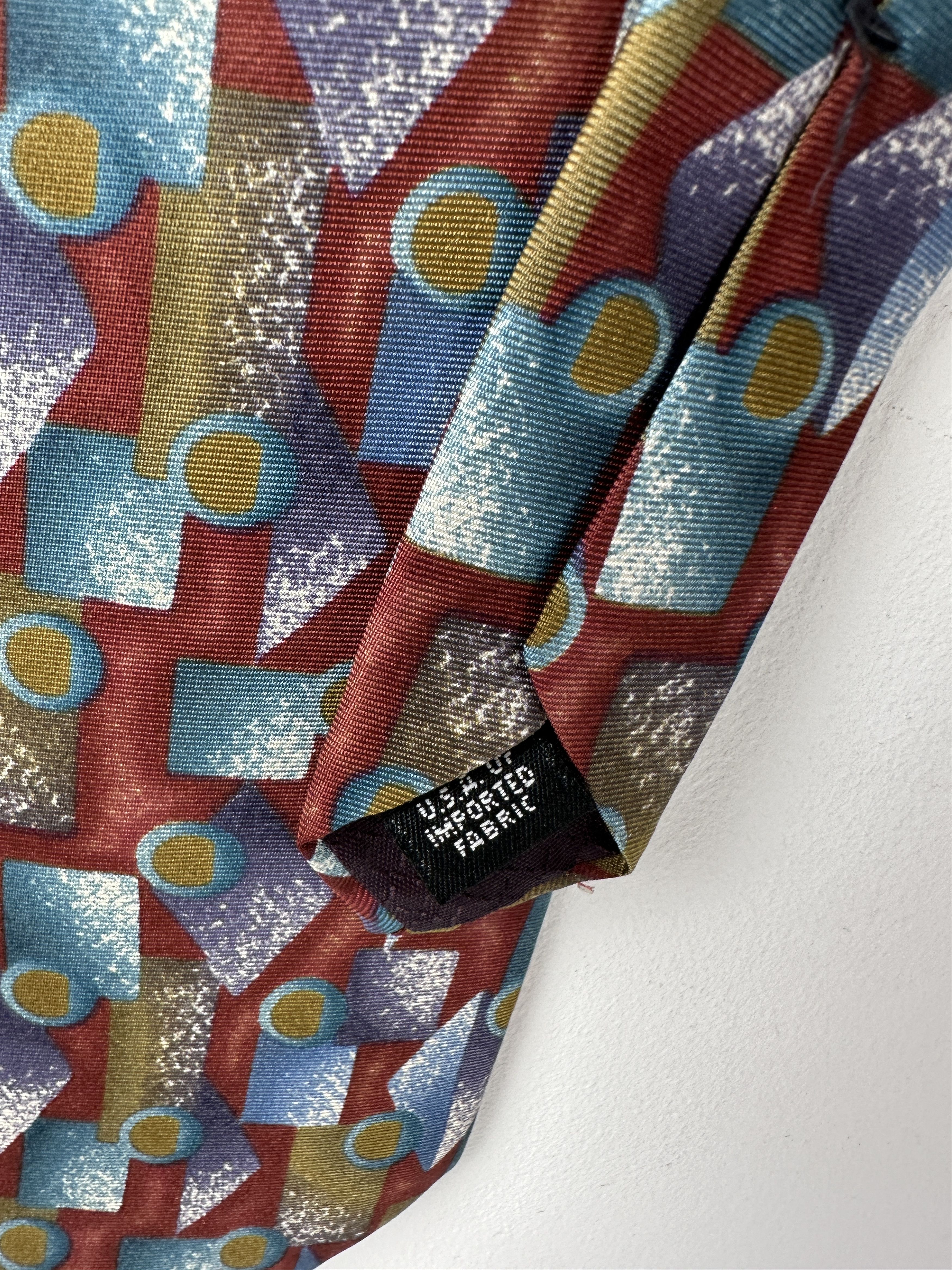 Dior Christian Dior Geometric Tie Size ONE SIZE - 8 Thumbnail