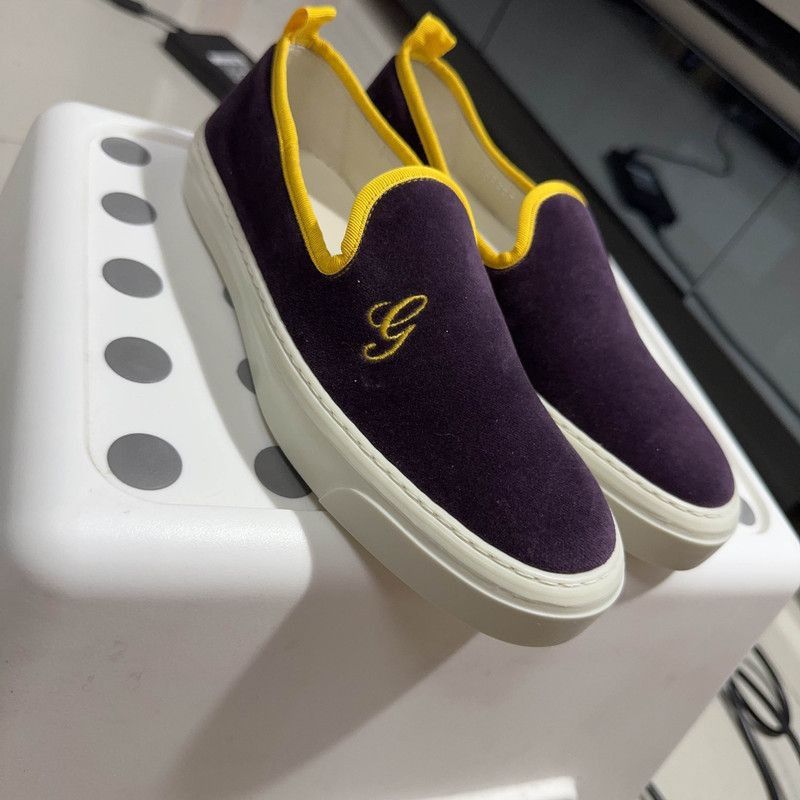 Gucci Gucci Stylish Comfortable Slip-On Sneakers Size US 5.5 / EU 38 - 6 Thumbnail