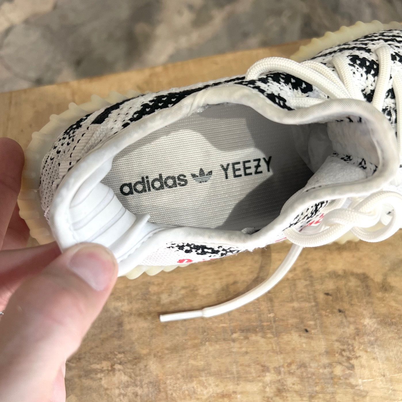 Adidas × Kanye West Adidas Yeezy 350 Boost Zebra Sneakers Size US 6 / IT 36 - 7 Thumbnail