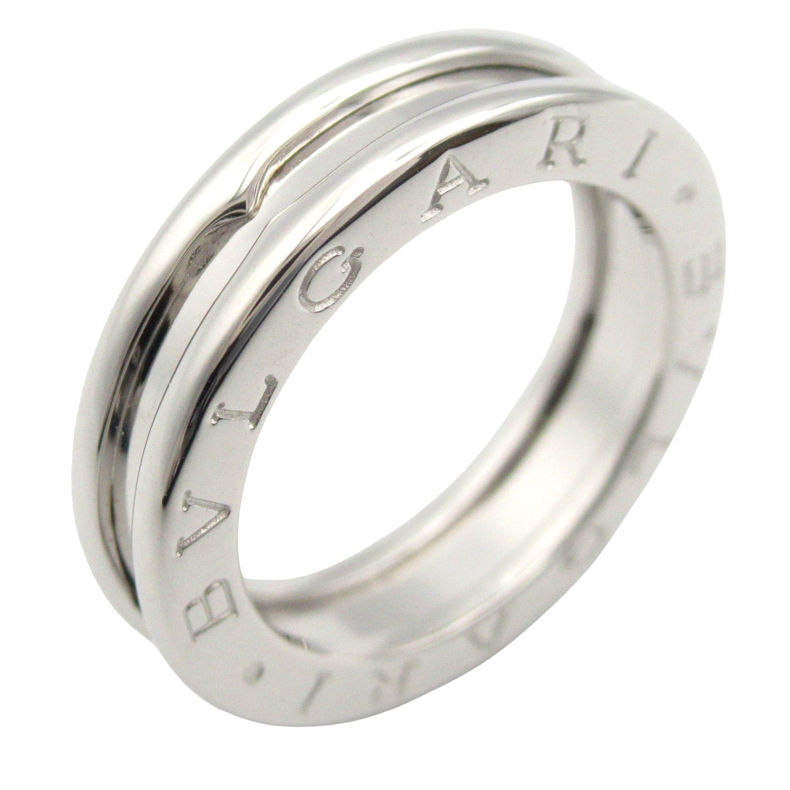 Bvlgari Bvlgari Ring 1Belt K18Wg (White Gold) Silver Size ONE SIZE - 1 Thumbnail