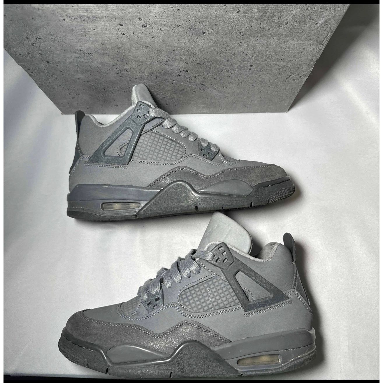 Jordan Brand × Nike Size 7 Nike Air Jordan 4 Retro SE GS Wet Cement Men's Shoes Size US 7 / EU 40 - 2 Thumbnail