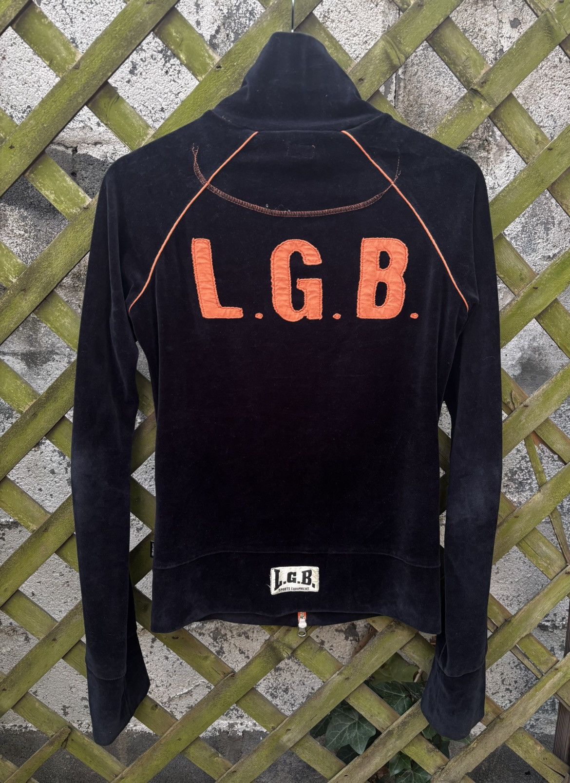 Le Grande Bleu (L.G.B.) LGB Boxer Velour Zip Track Jacket | Grailed