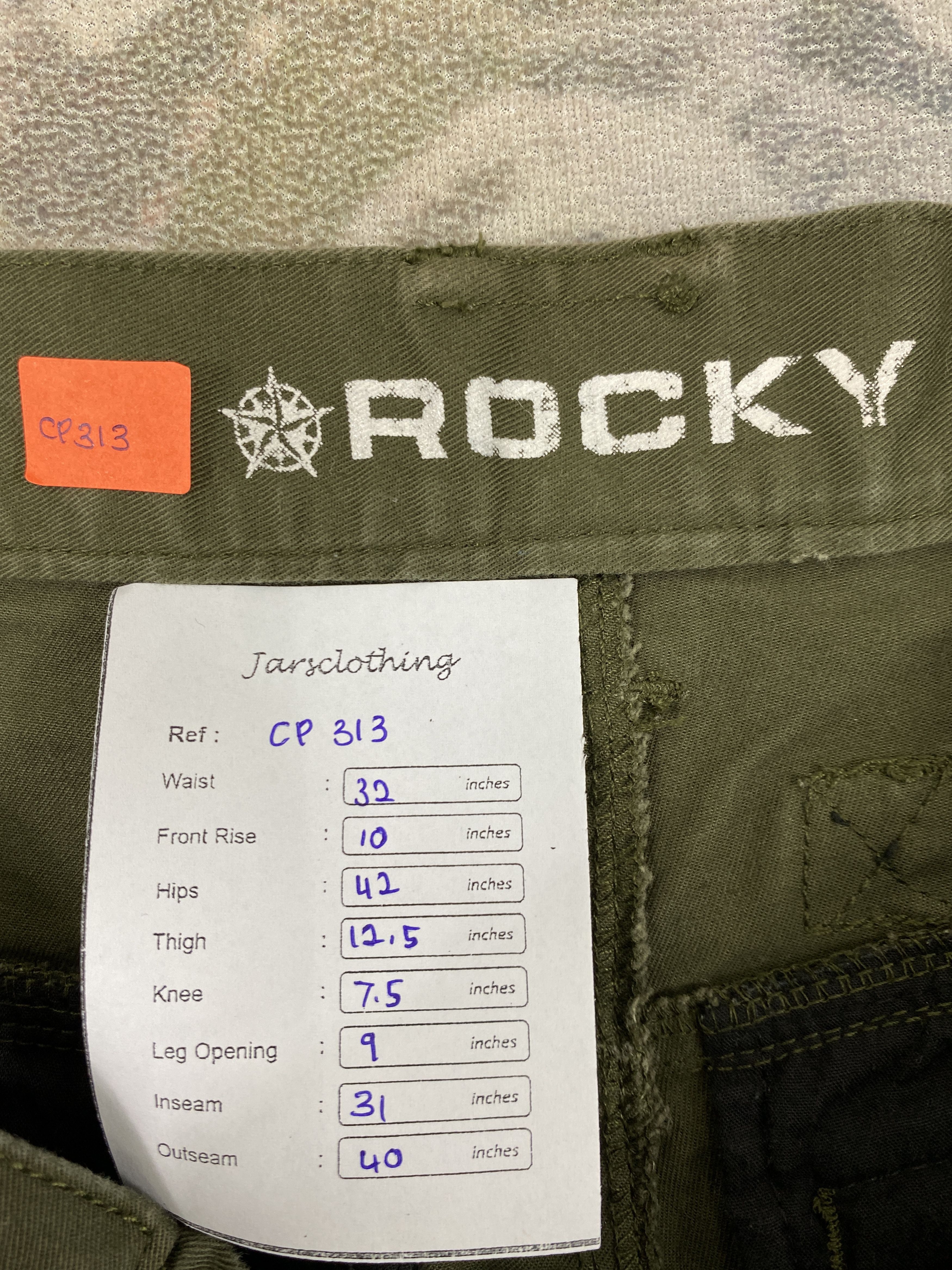 Japanese Brand Rocky Sun Faded Multipocket Cargo Pants -CP313 Size US 32 / EU 48 - 7 Thumbnail