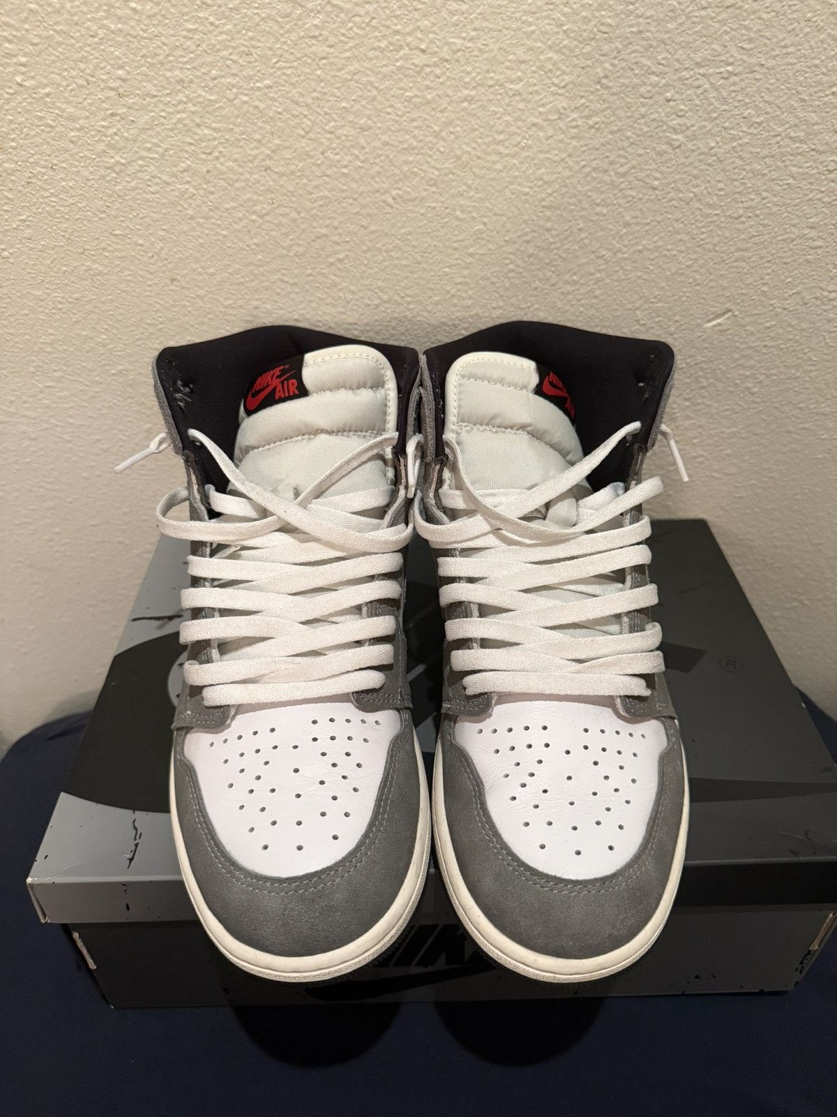 Jordan Brand Nike Air Jordan 1’s Black Washed Size US 10 / EU 43 - 3 Thumbnail