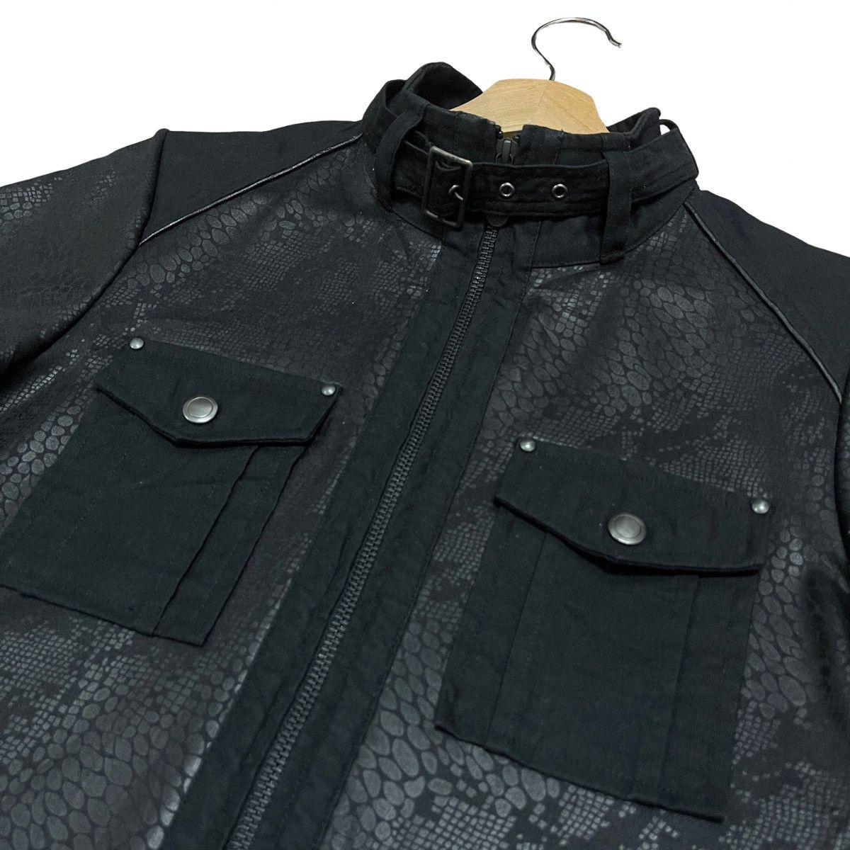 Tornado Mart Vintage Tornado Mart Belted Phyton Half Shirt Jacket Size US XS / EU 42 / 0 - 10 Thumbnail