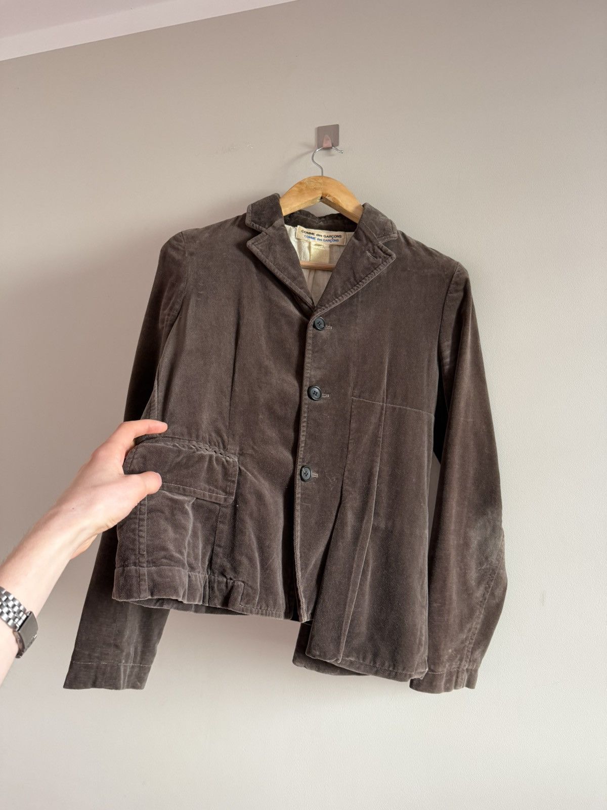 Comme des Garcons Comme des Garçons Asymmetric Vintage Blazer Jacket Size S / US 4 / IT 40 - 3 Thumbnail