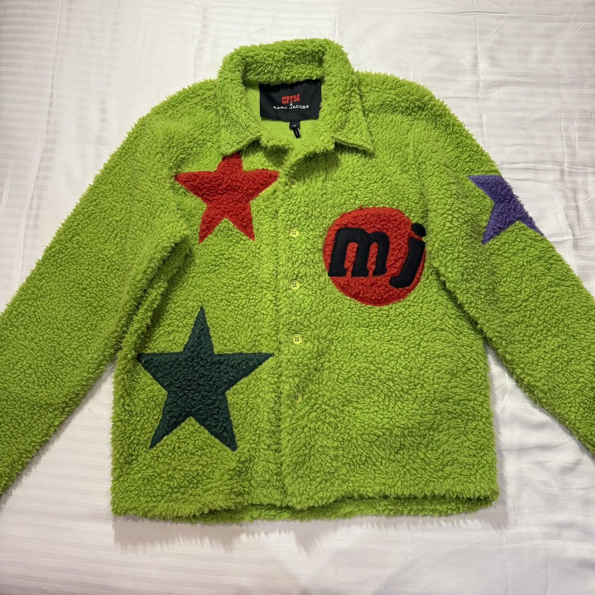 Marc Jacobs Marc Jacobs X Cactus Plant Flea Market Sherpa Jacket Size US XS / EU 42 / 0 - 2 Thumbnail