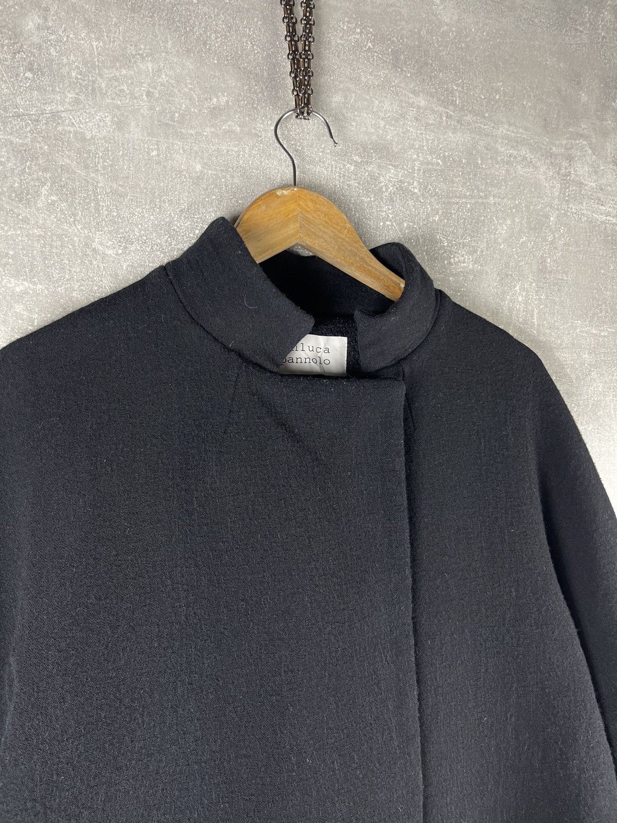 Other Gianluca Capannolo Minimalist Wool Blend Oversized Coat Size M / US 6-8 / IT 42-44 - 5 Thumbnail