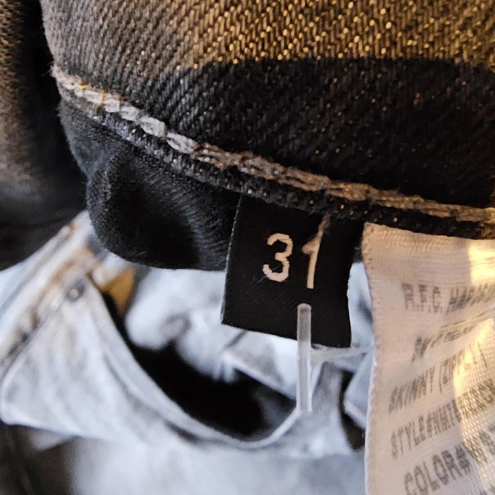 Hudson Hudson Men's Black/Grey Jeans Size US 31 - 5 Thumbnail