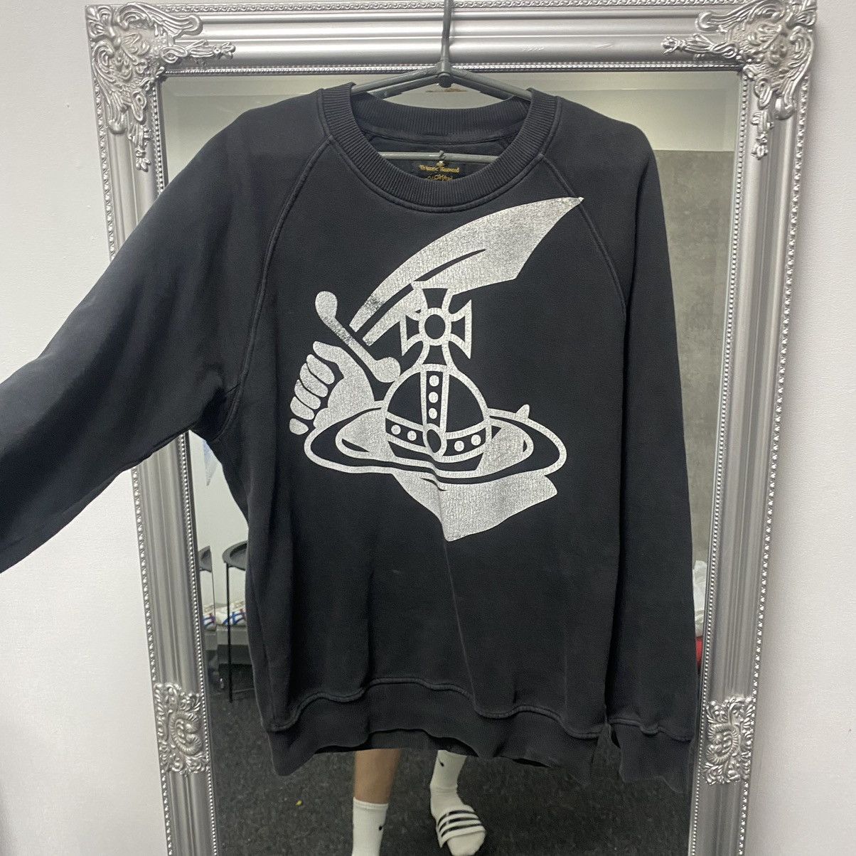 Vivienne Westwood Vintage Vivienne Westwood Sweatshirt big Logo Size US M / EU 48-50 / 2 - 4 Thumbnail