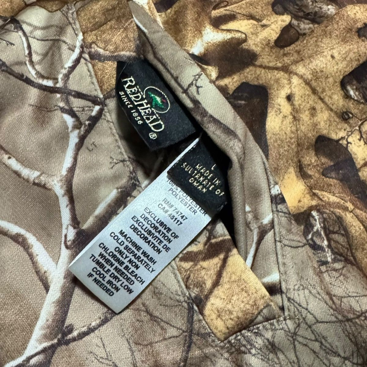 Redhead Redhead Realtree Camo Hi-Vis Reversible Jacket Men's Large Size US L / EU 52-54 / 3 - 6 Thumbnail