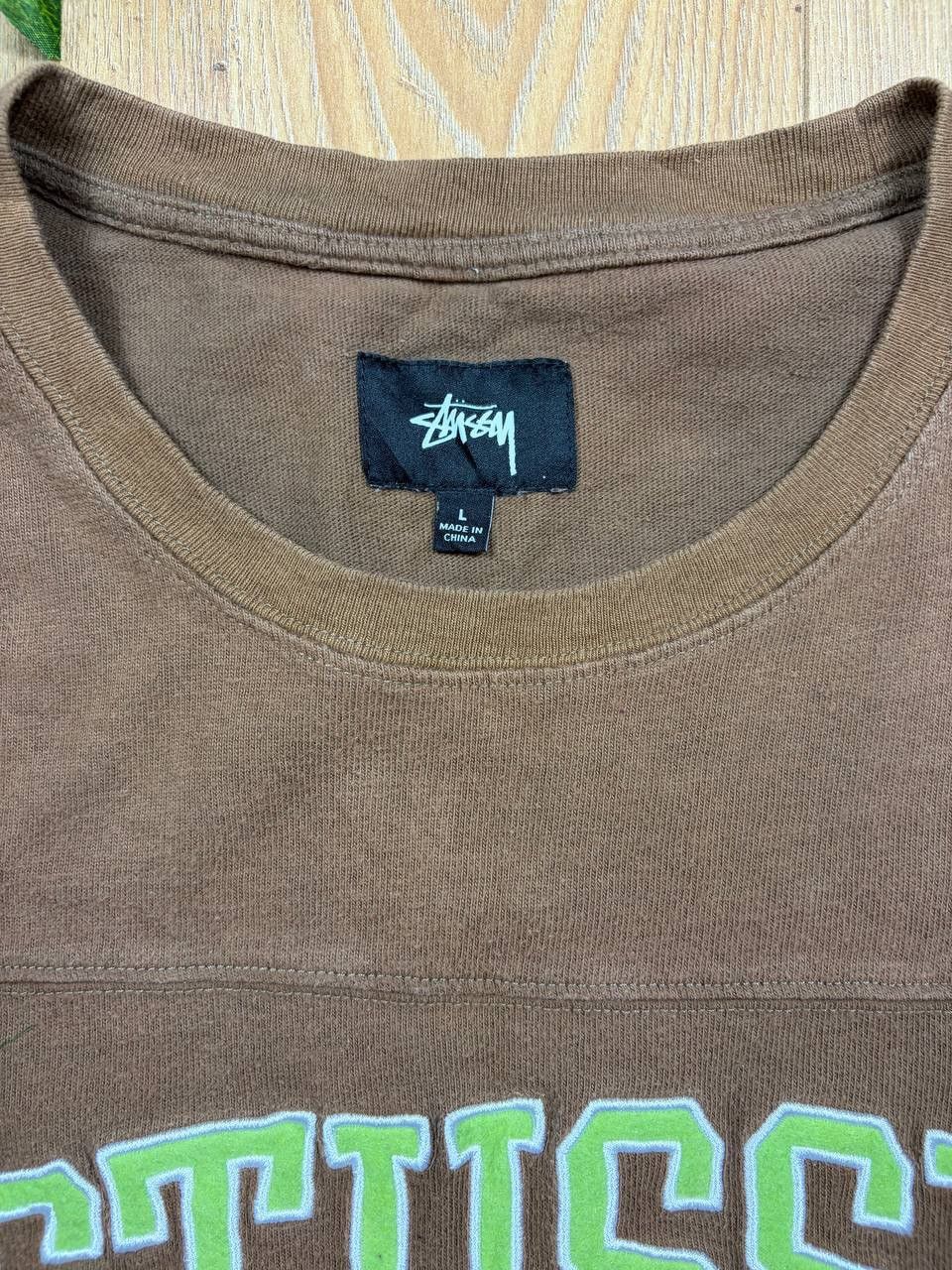 Stussy STUSSY SPELLOUT VINTAGE CREWNECK Y2K RARE Size US L / EU 52-54 / 3 - 3 Thumbnail