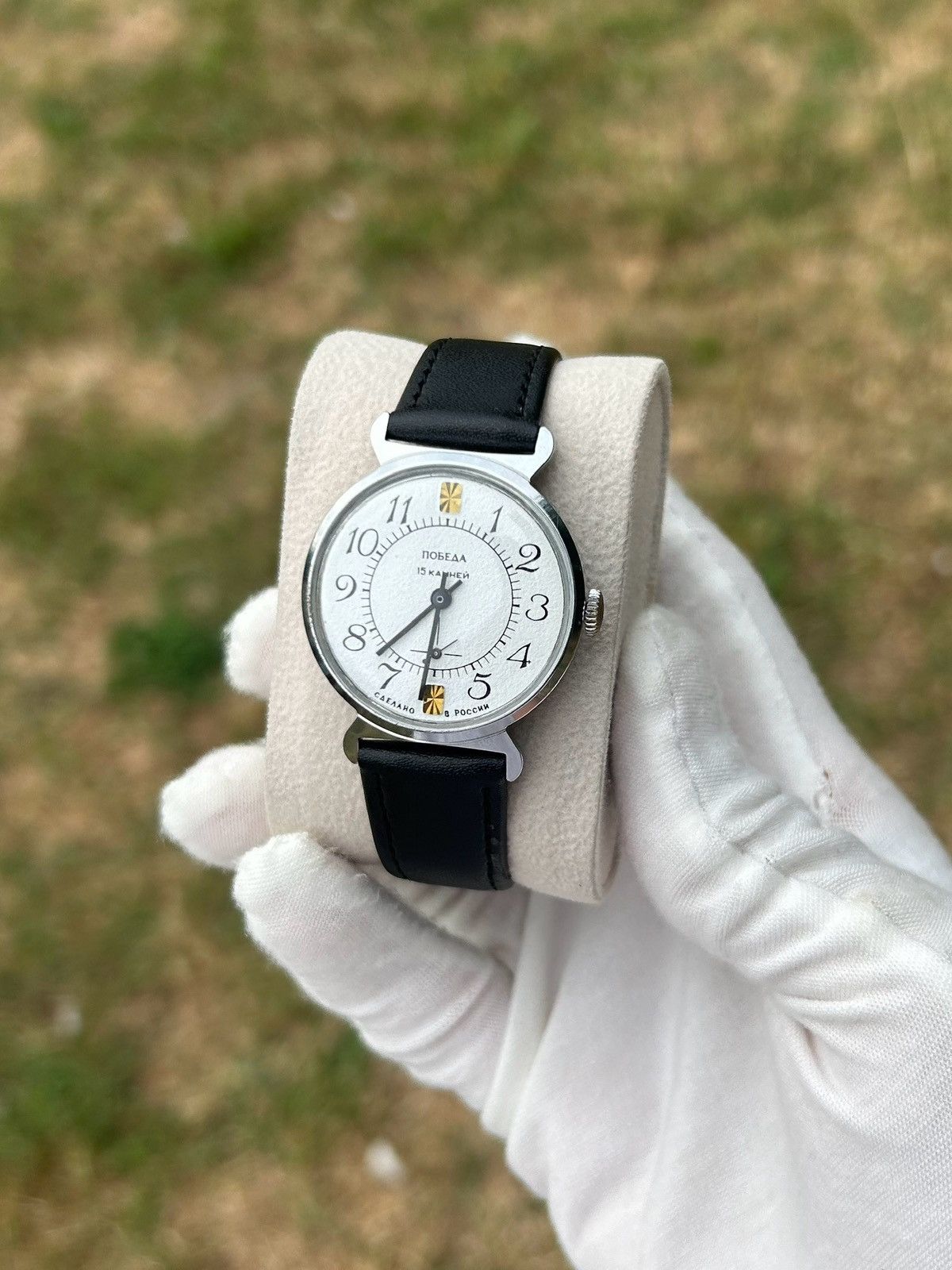 Vintage Vintage Watch Pobeda Mechanical Authentic 2000s Size ONE SIZE - 8 Thumbnail