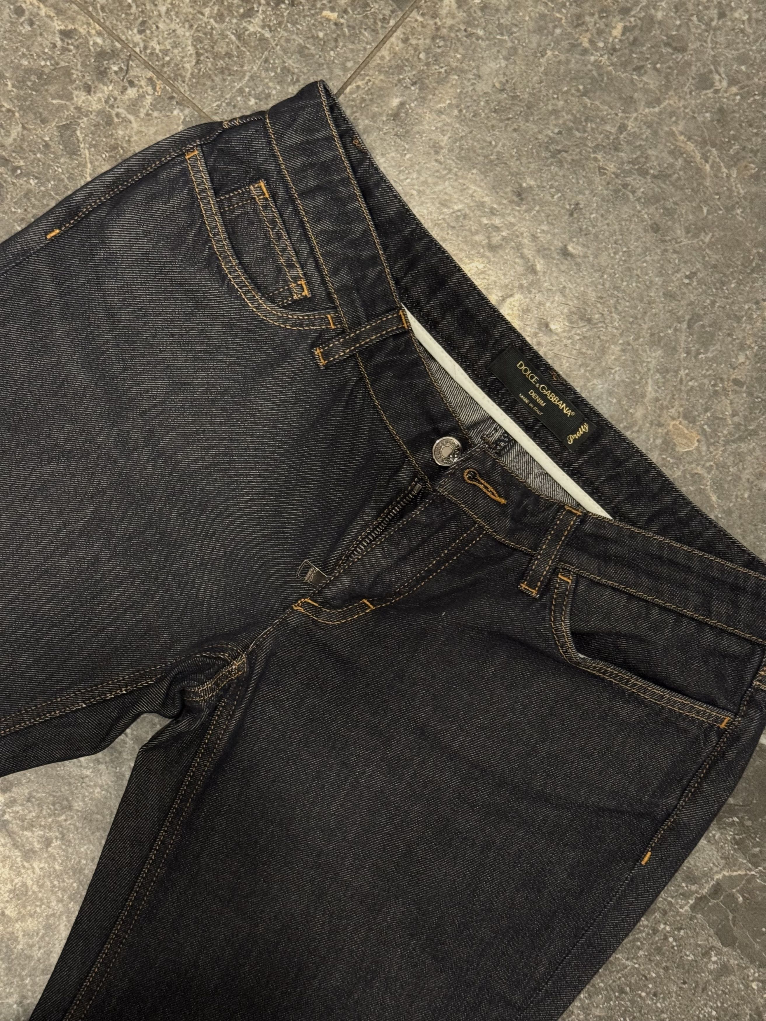 Dolce & Gabbana Dolce & Gabbana Dark Wash Jeans - Italian Denim Size 28" / US 6 / IT 42 - 3 Thumbnail