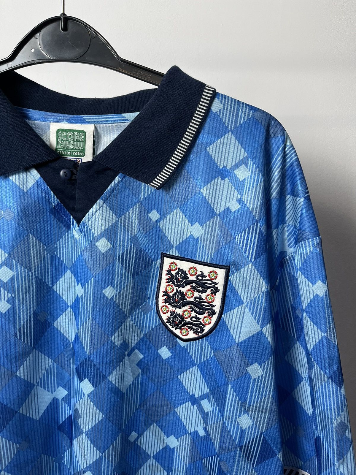 Vintage Vintage Score Draw England 1990-1992 jersey Size US L / EU 52-54 / 3 - 4 Thumbnail