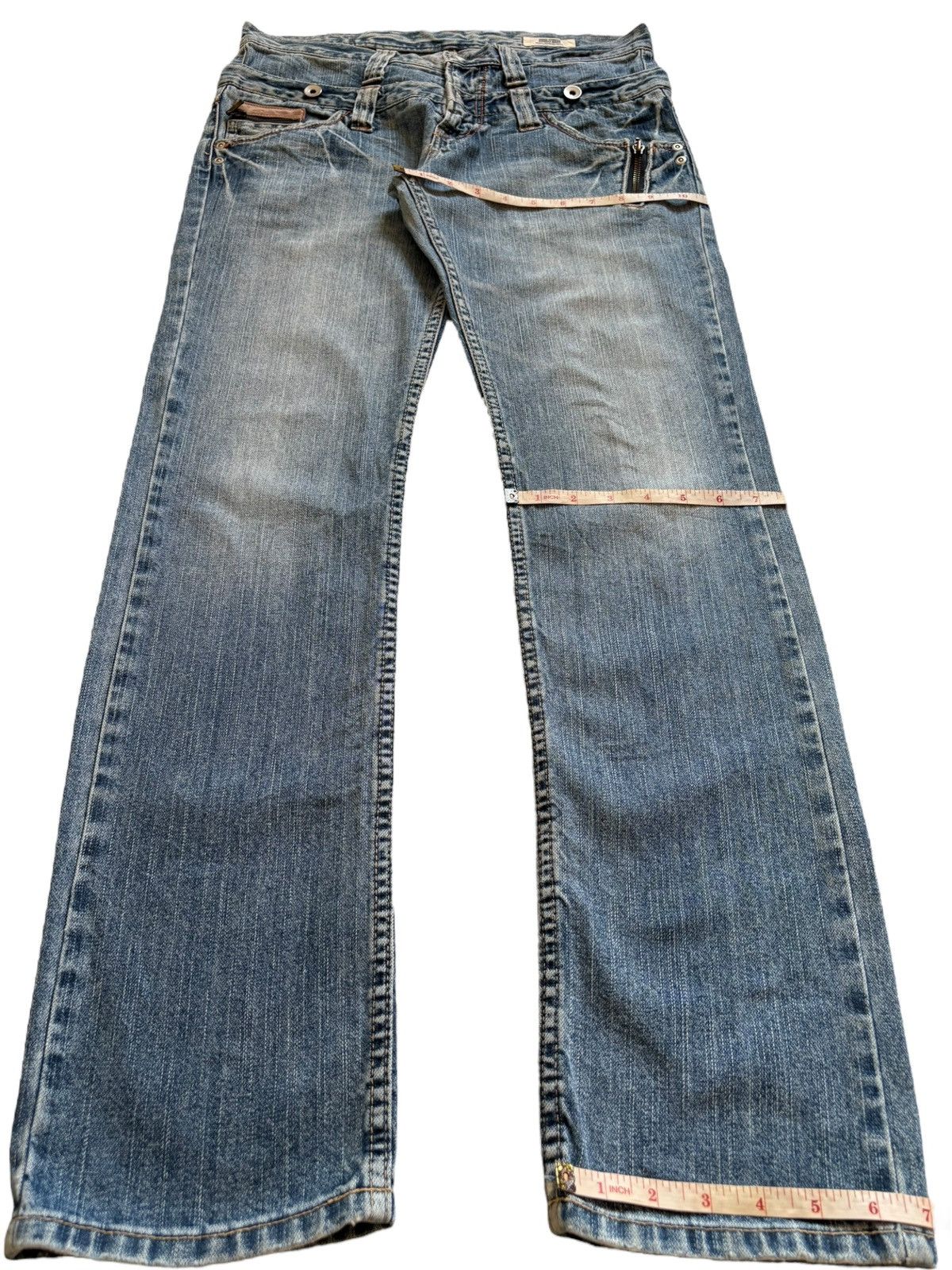 Japanese Brand Vintage Japanese Brand Double Waist Bush Pant Jeans Size US 32 / EU 48 - 16 Thumbnail