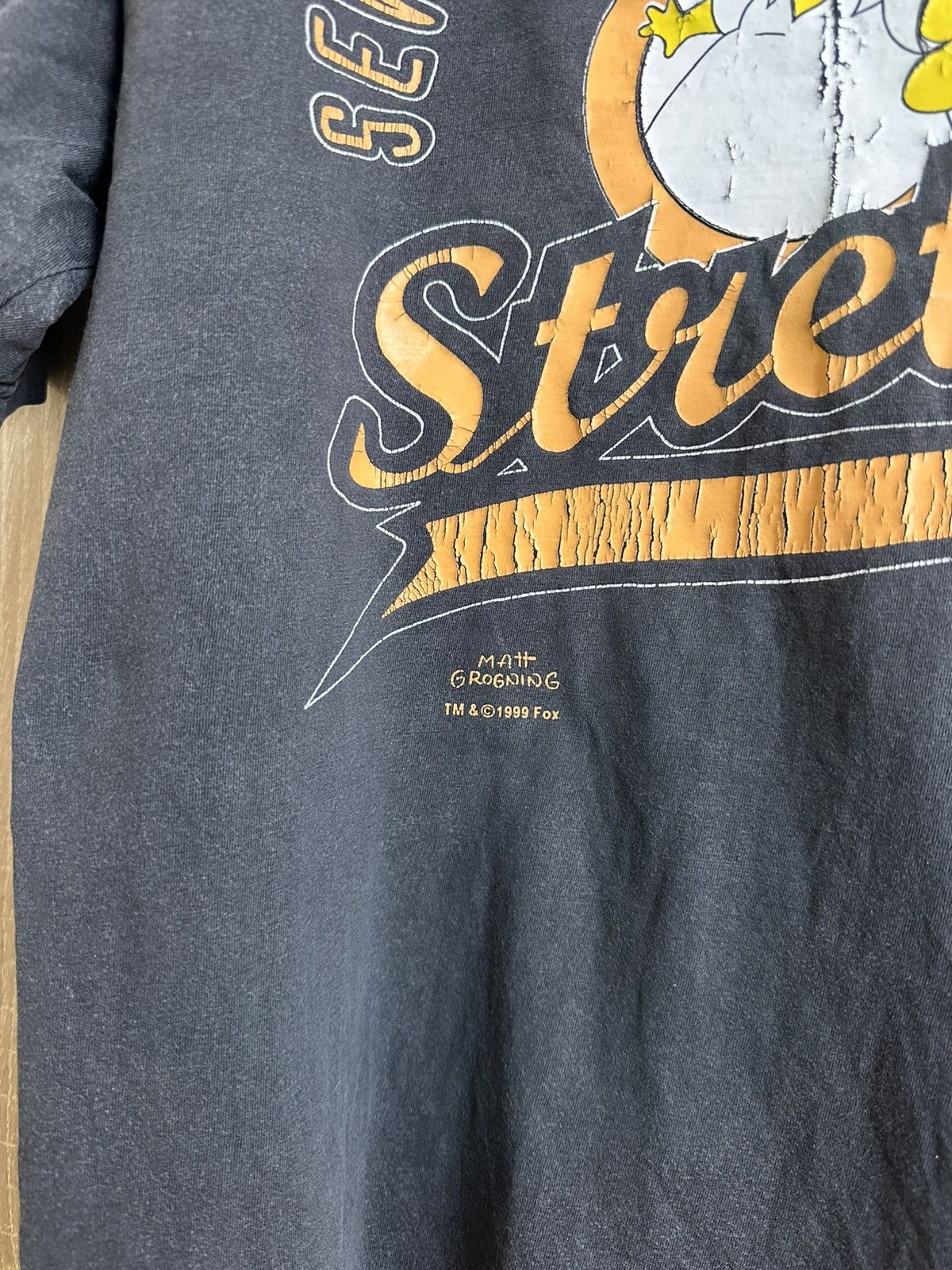 The Simpsons 🔥 The Simpsons 1999 Homer Duff Beer Vintage Cartoon T Shirt Size US M / EU 48-50 / 2 - 4 Thumbnail