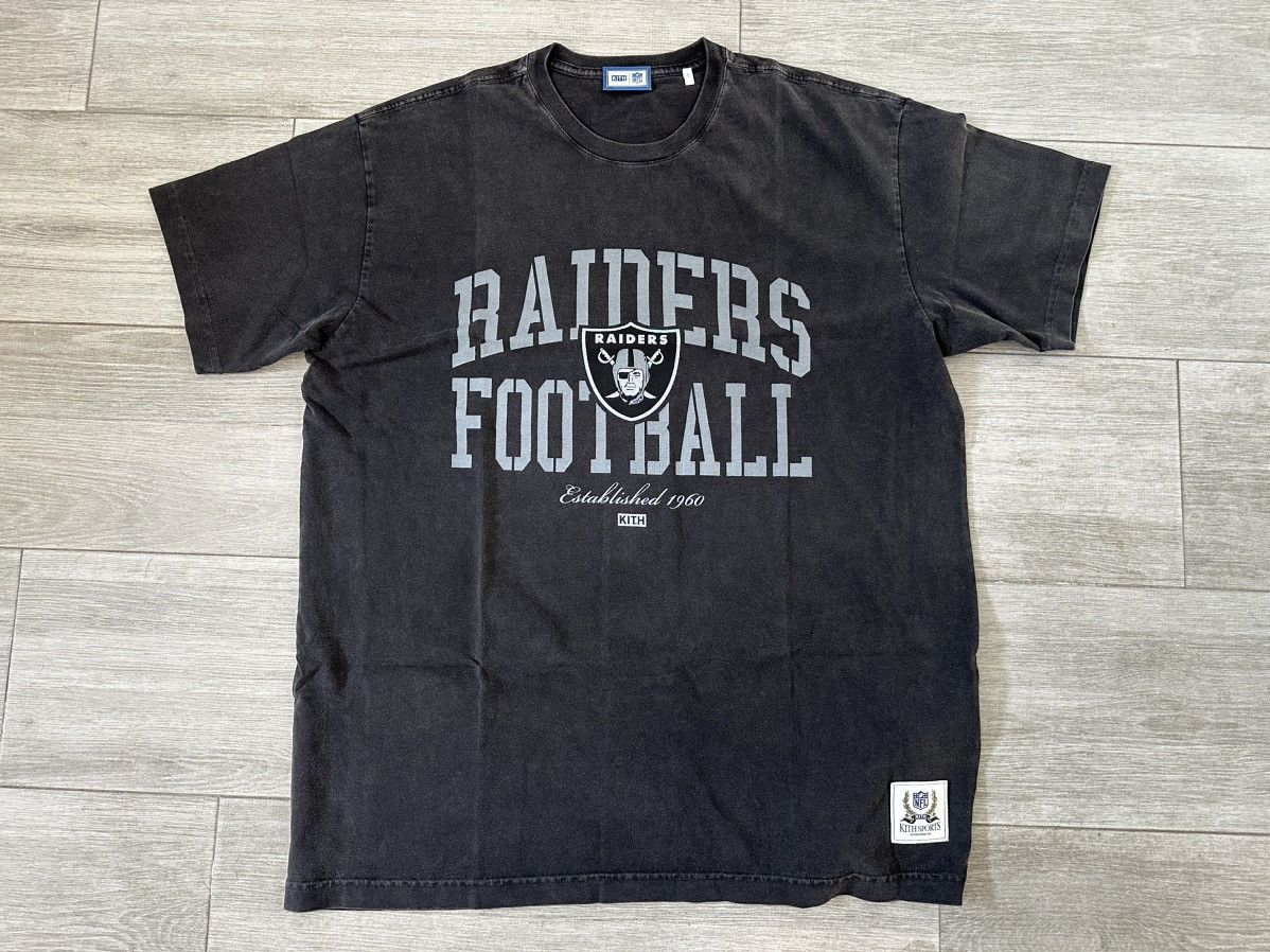 Kith for the NFL: Raiders Vintage Tee - Black – Kith Europe