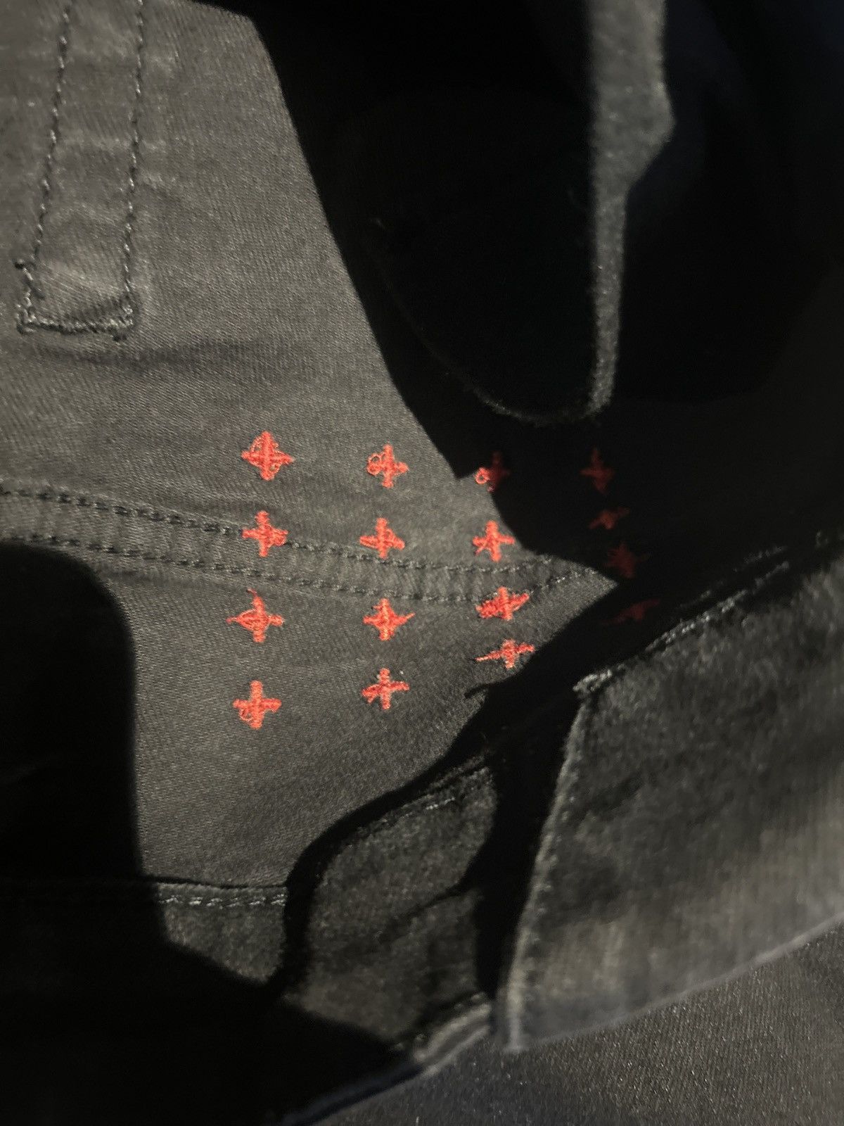 Ksubi Black and red Ksubi jeans sz 31 Size US 31 - 5 Thumbnail