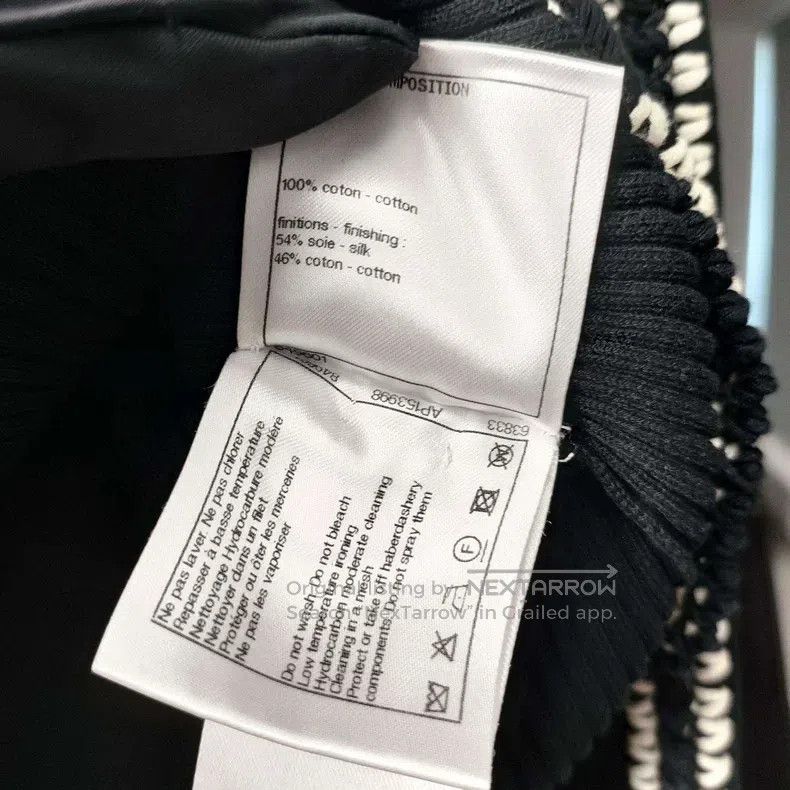 Chanel Chanel Black knitted long sleeves Size XS / US 0-2 / IT 36-38 - 7 Thumbnail