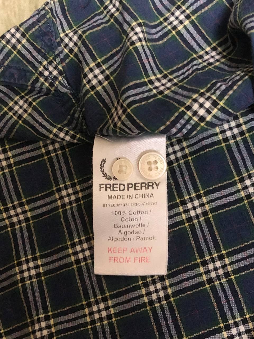 Fred Perry Fred Perry Shirt Fred Perry luxury vintage streetwear Y2K Size US S / EU 44-46 / 1 - 3 Thumbnail