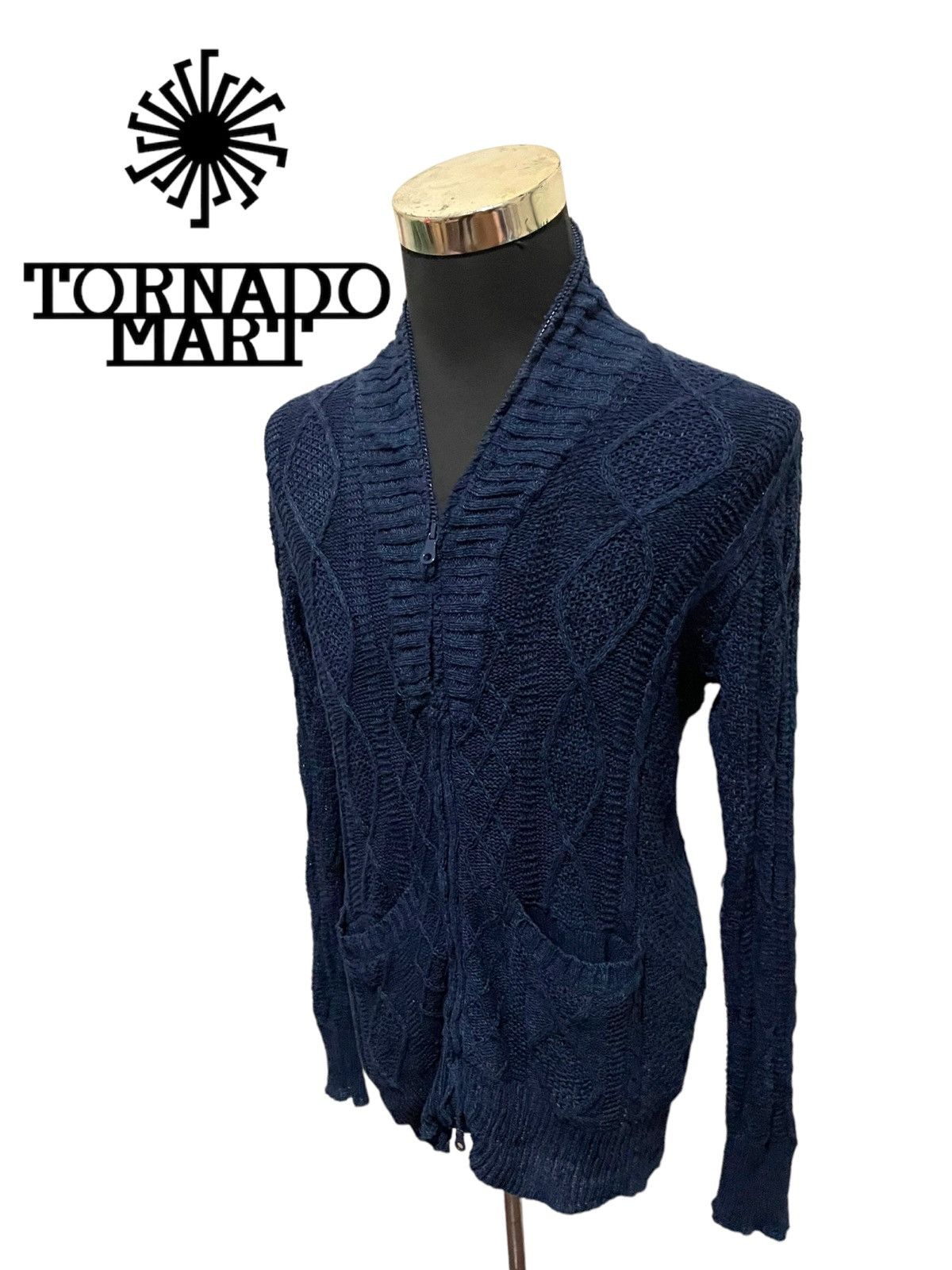 Japanese Brand × Tornado Mart Tornado Mart Aero Knitwear Size US M / EU 48-50 / 2 - 4 Thumbnail