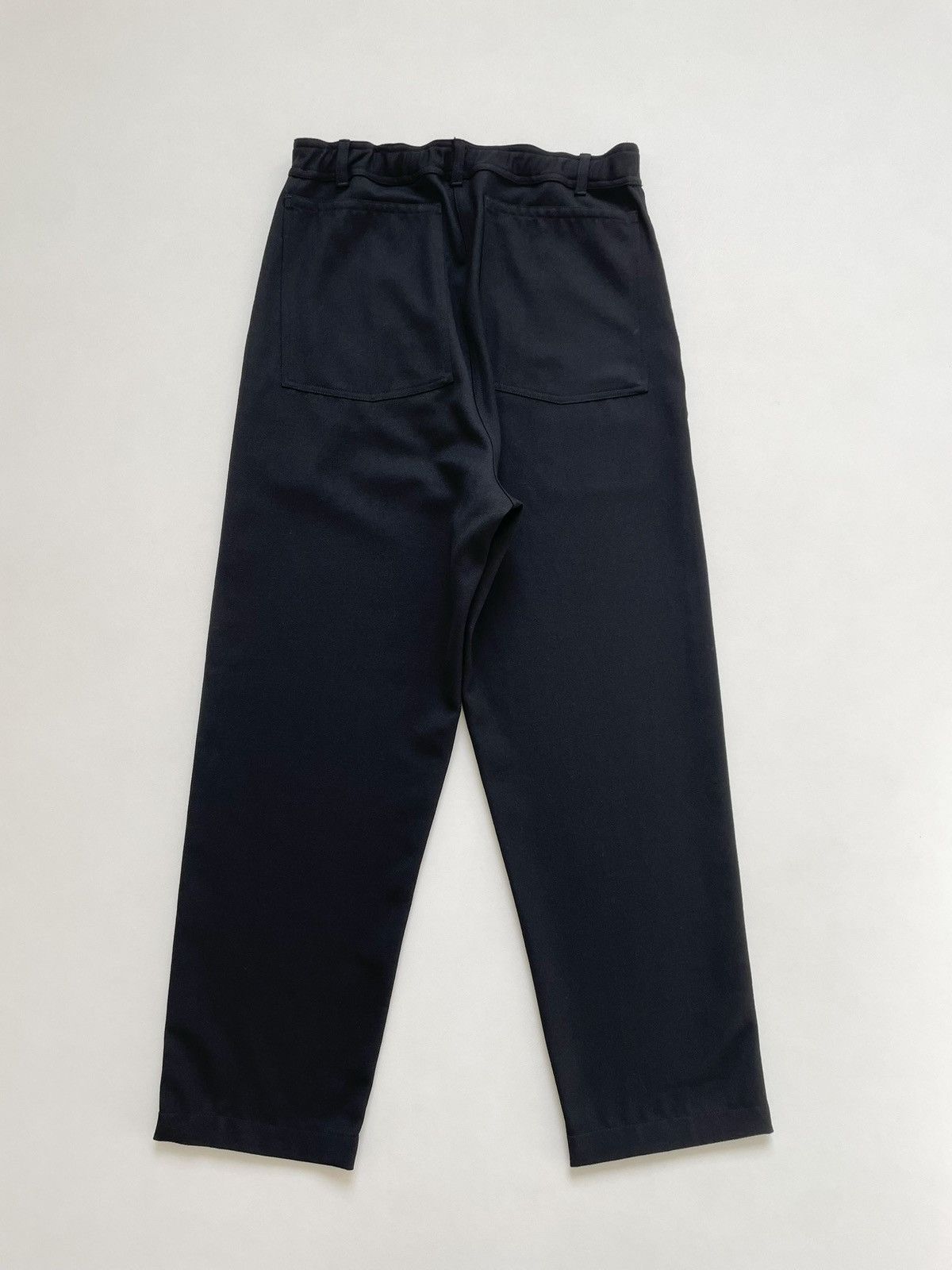 Comme des Garcons Black Wool Wide Leg Utility Trousers Size US 32 / EU 48 - 12 Thumbnail