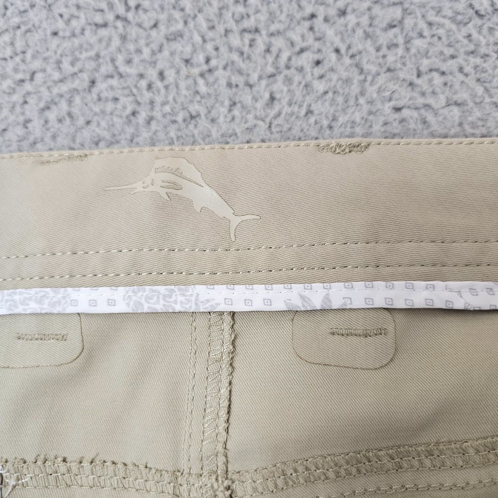 Tommy Bahama Tommy Bahama Pants Mens 38x30 Khaki Stretch 5 Pocket Performance Casual Golf Size US 38 / EU 54 - 3 Thumbnail