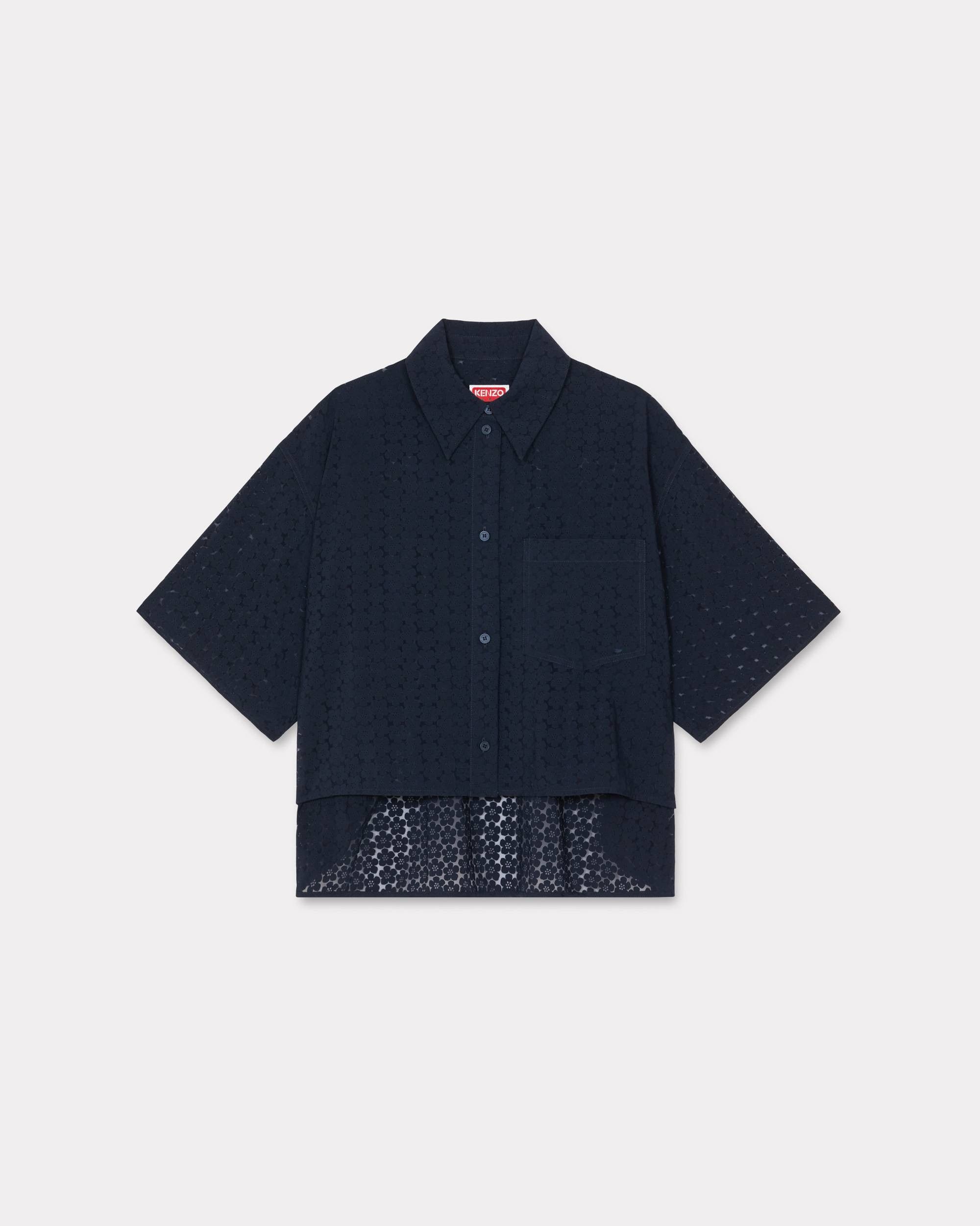 Kenzo o1y1025 Blouse in Midnight Blue Size M / US 6-8 / IT 42-44 - 1 Thumbnail